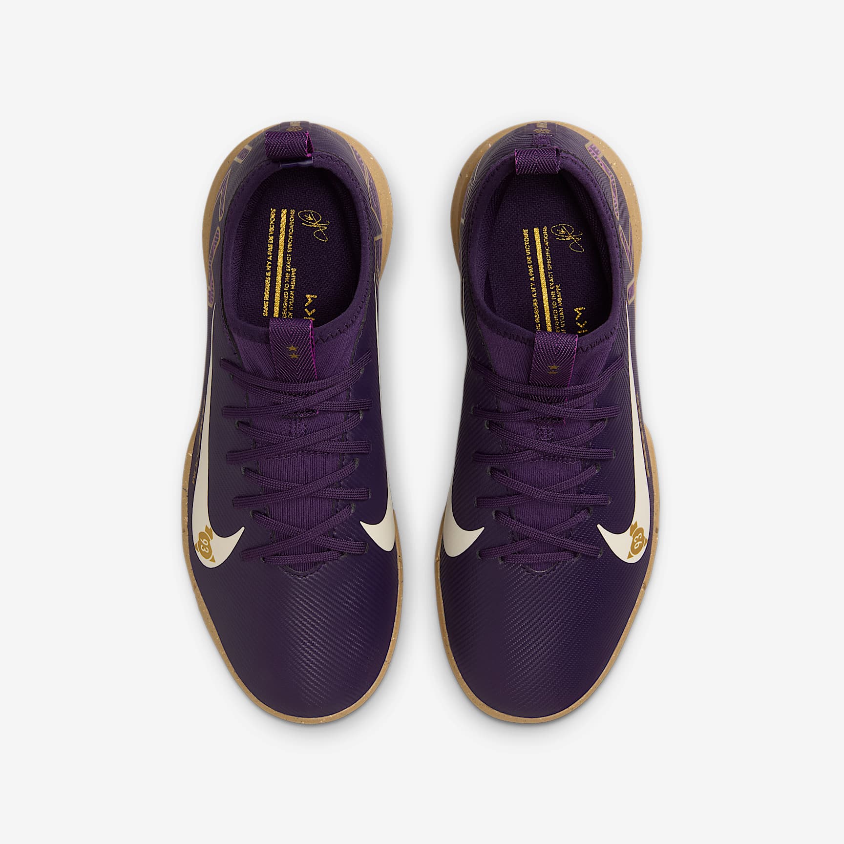 Nike Jr. Mercurial Vapor 16 Academy "Kylian Mbappé" Big Kids' IC Low-Top Soccer Shoes