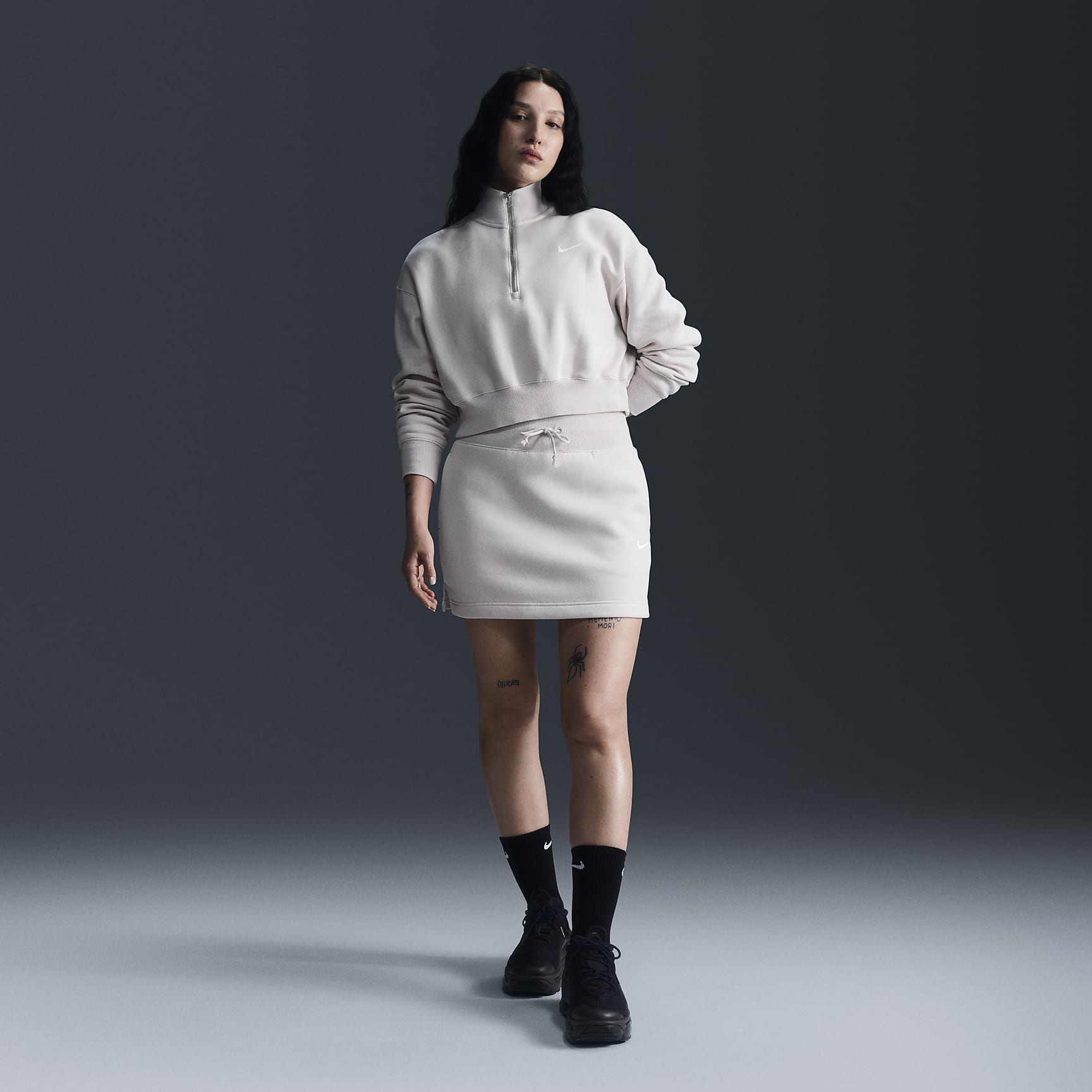 Nike Sportswear Phoenix Fleece Women's 1/4-Zip Cropped Sweatshirt