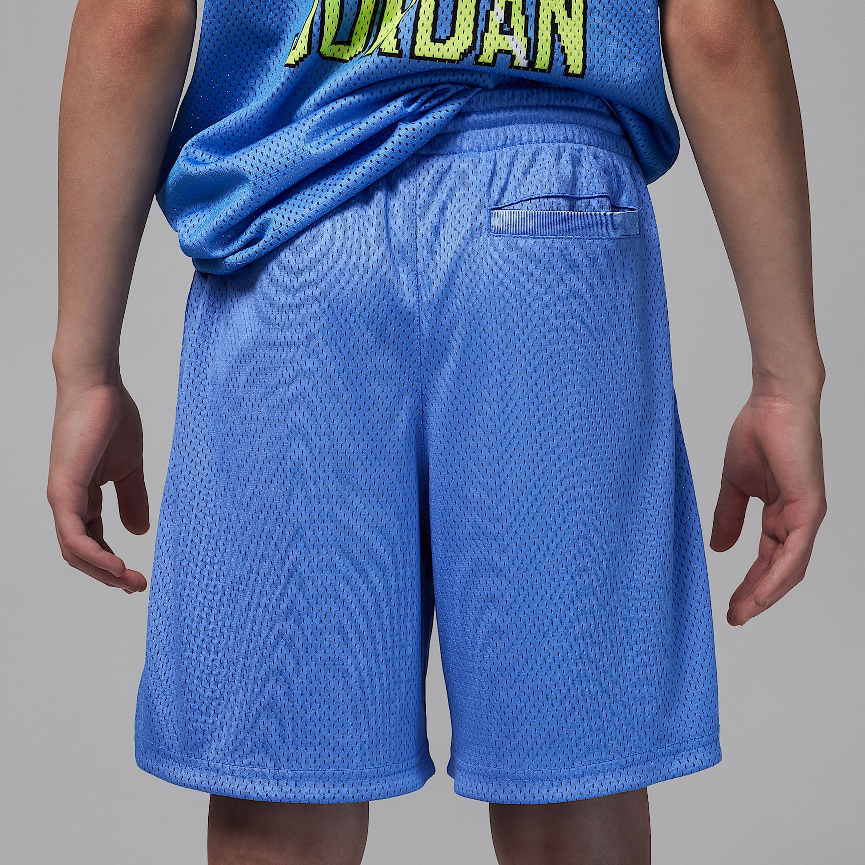 Jordan Customized Air Big Kids' Flame Shorts