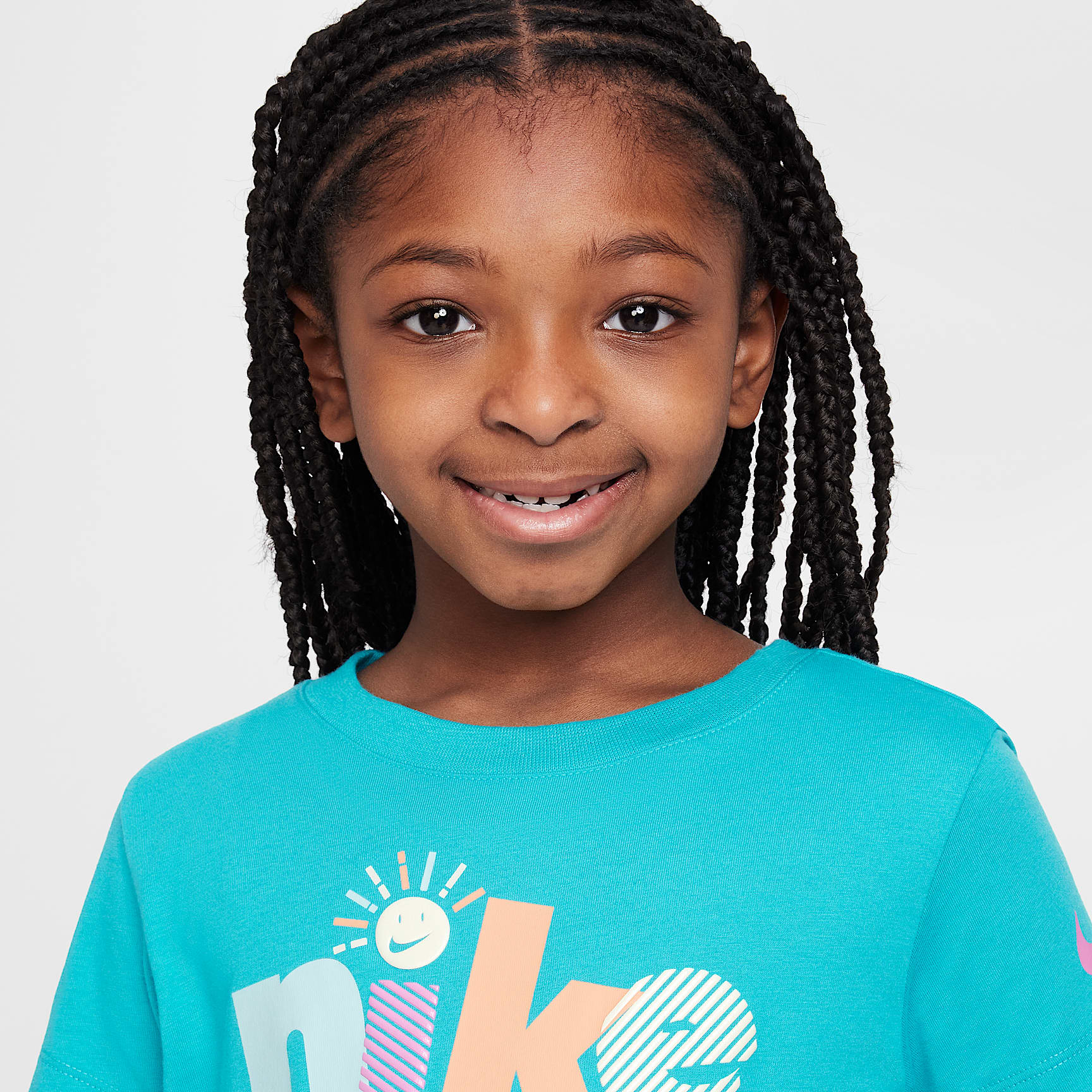 Nike Sunny Swoosh Little Kids' Graphic T-Shirt