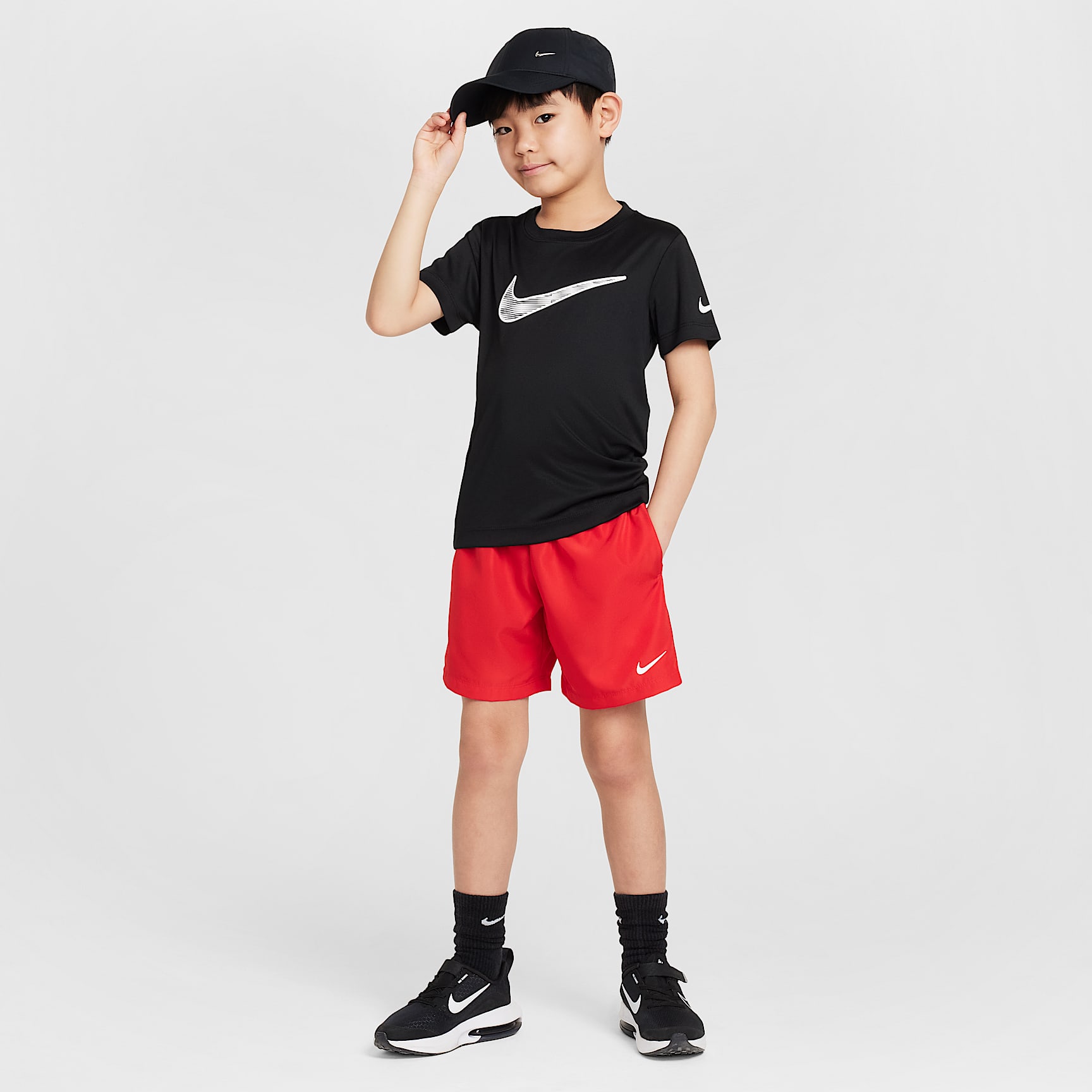 Nike Dri-FIT Little Kids' Icon Woven Shorts