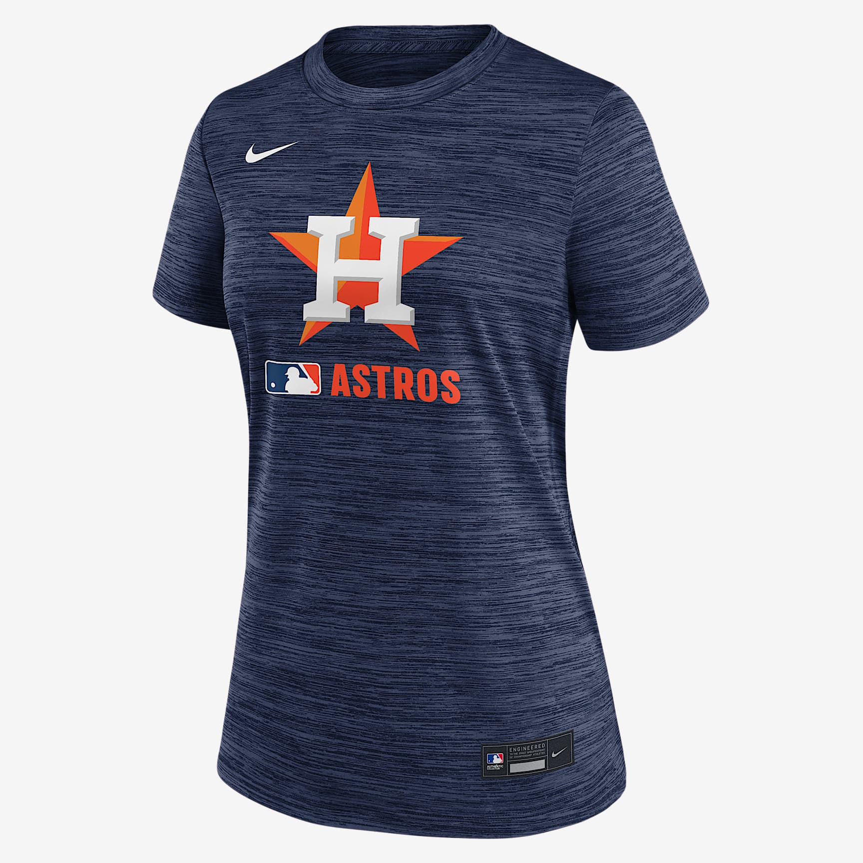 Houston Astros Authentic Collection Velocity Women's Nike Dri-FIT MLB T-Shirt