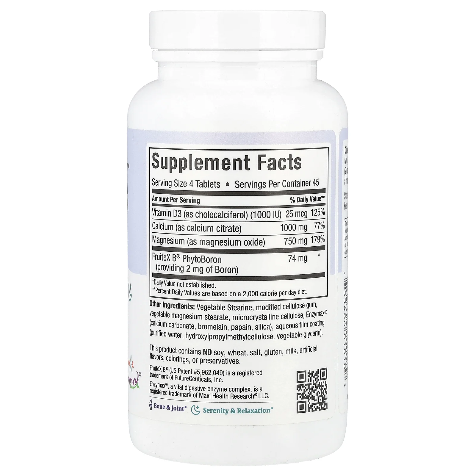 Maxi Health, Cal-Max ™ с D3 и магнием, 180 таблеток