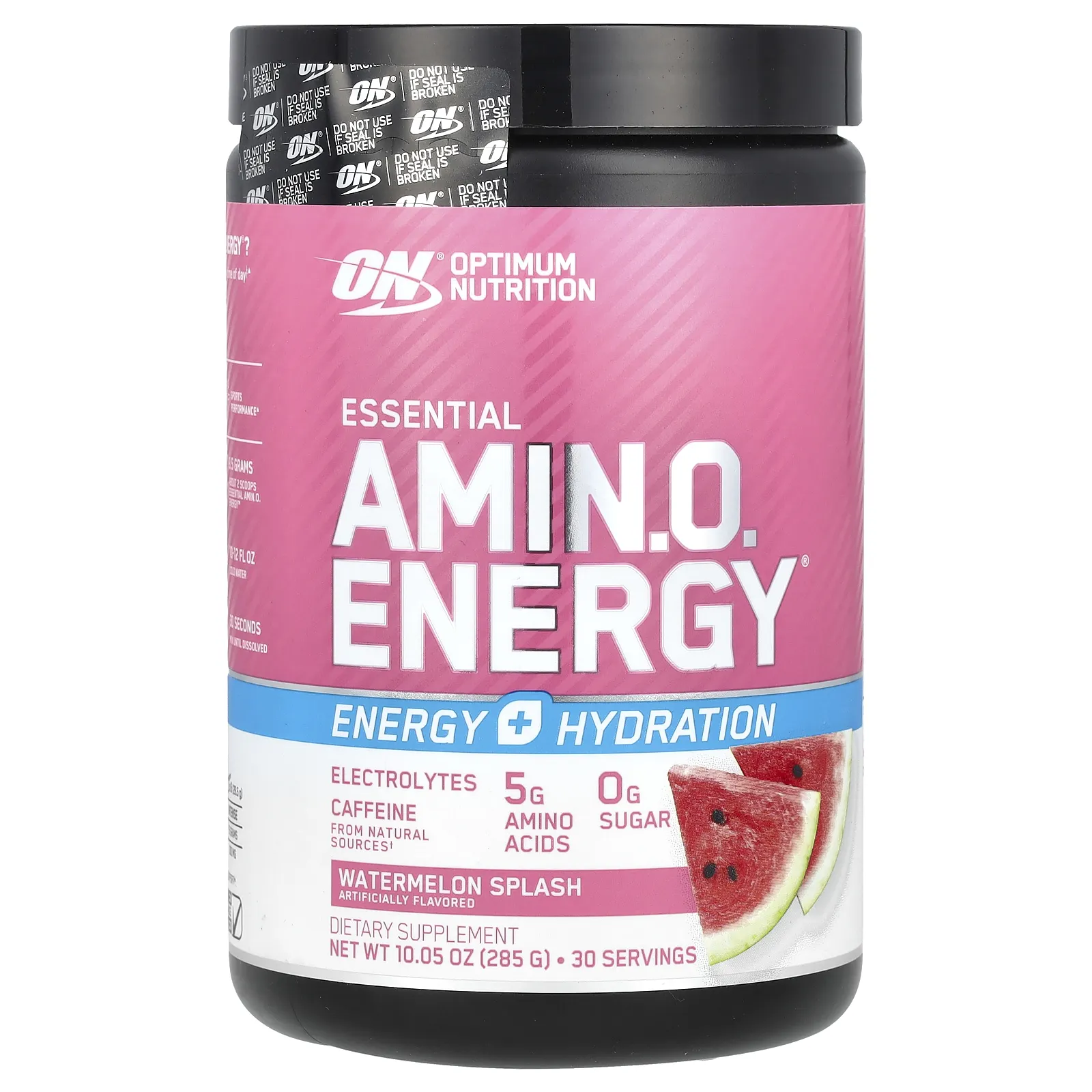 Optimum Nutrition, Essential Amin.O. Energy, арбузный спрей, 285 г (10,05 унции)