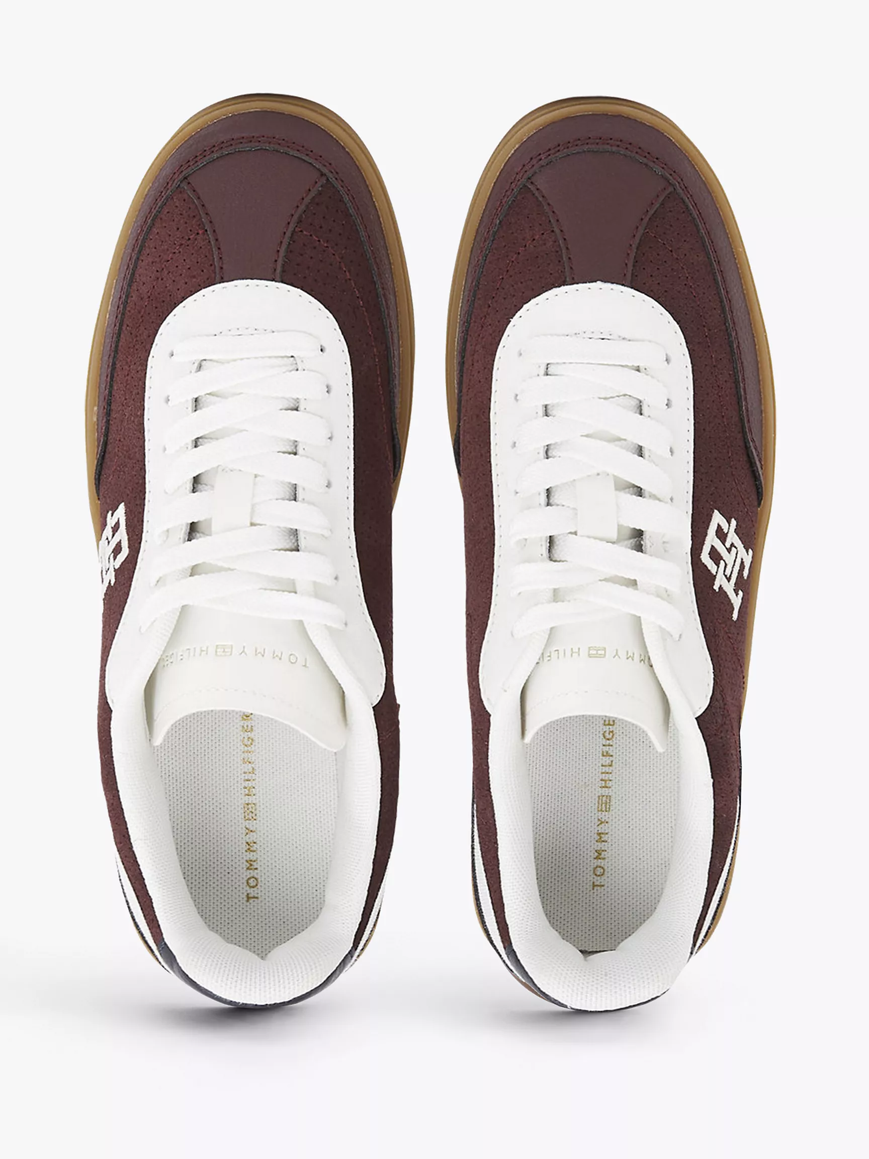 Мужские кроссовки Tommy Hilfiger, Перфорированные кроссовки с монограммным узором