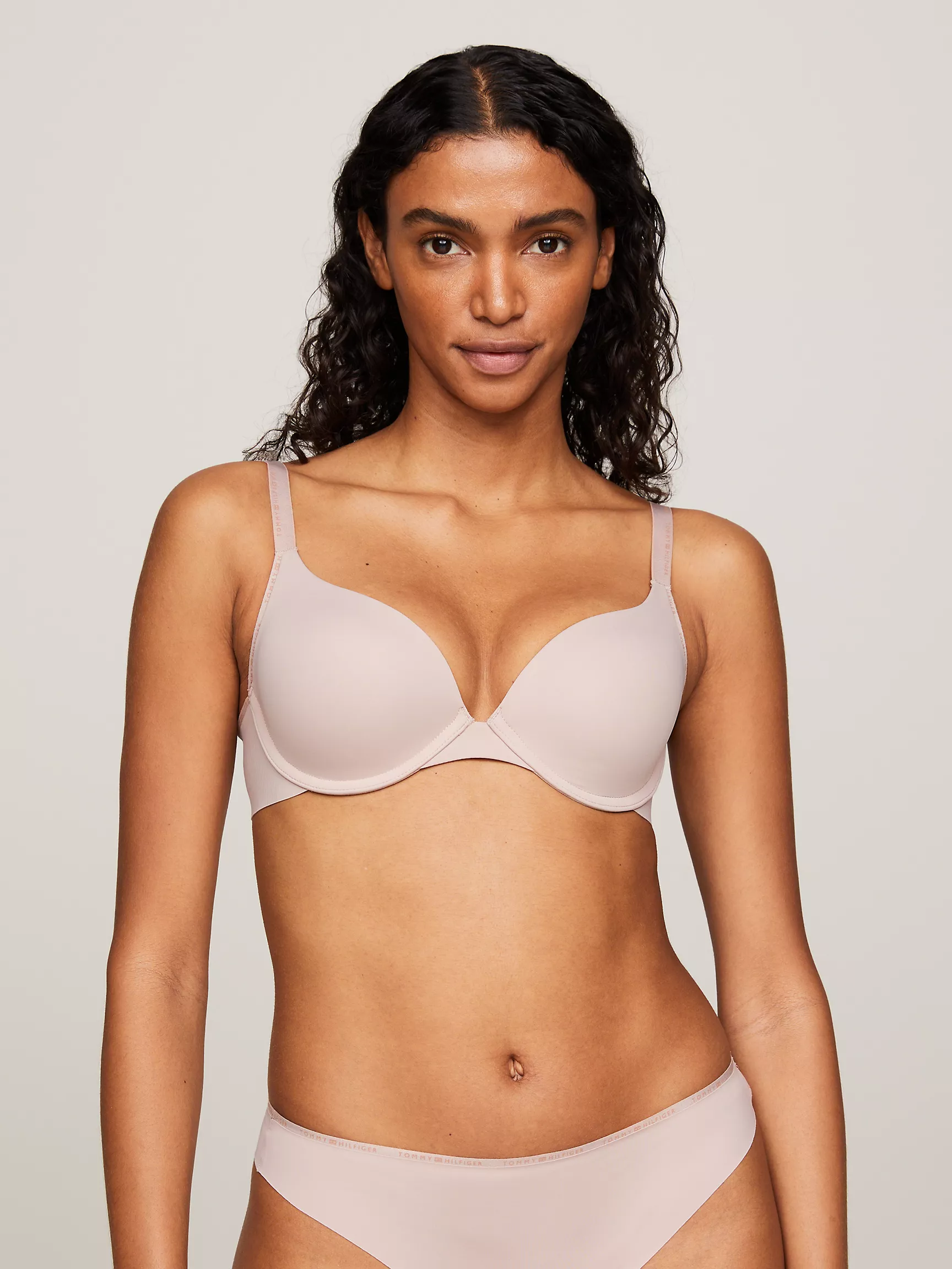 Женское нижнее белье Tommy Hilfiger, Пуш-ап бюстгальтер с логотипом Tommy