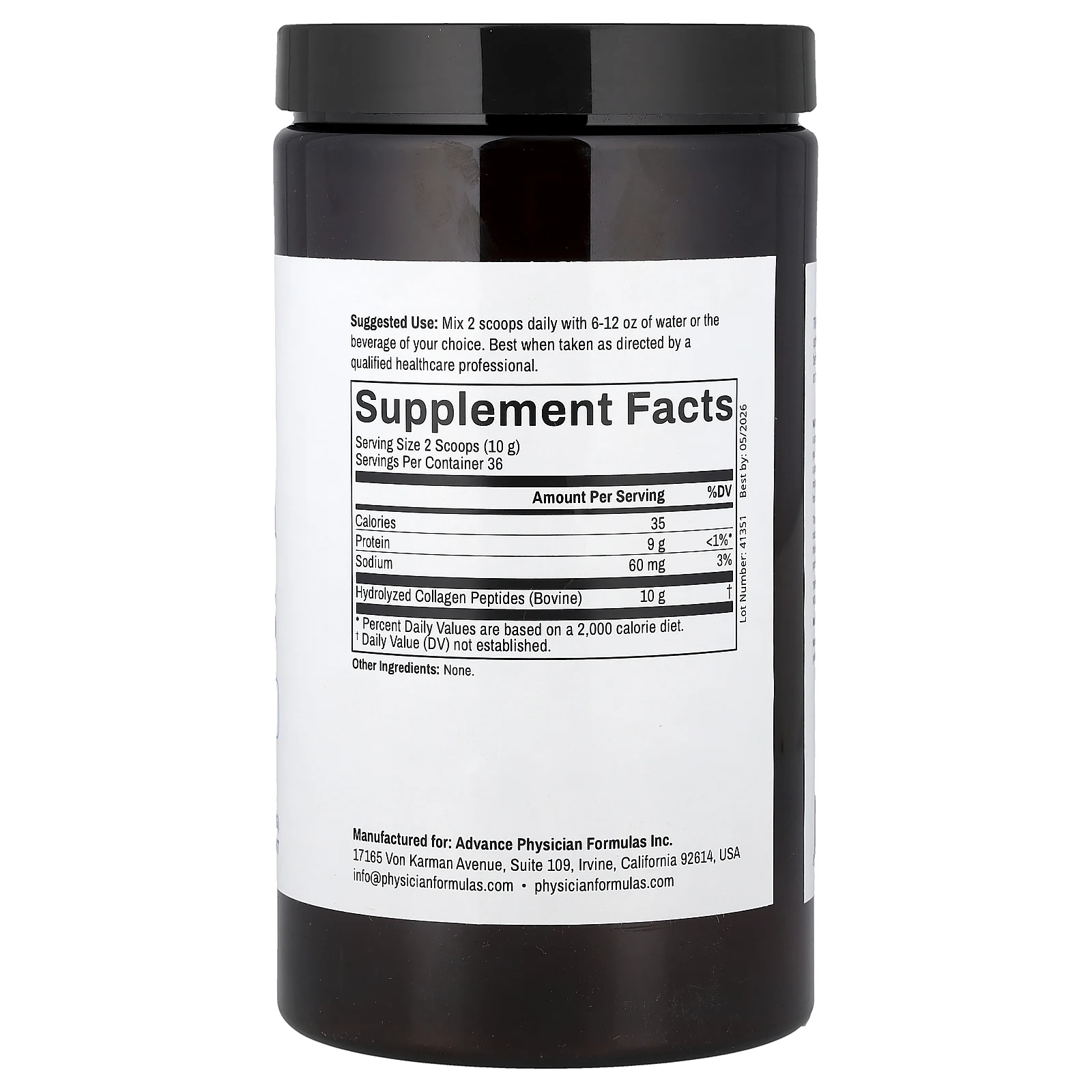 Advance Physician Formulas, пептиды коллагена, 360 г (12,7 унции)