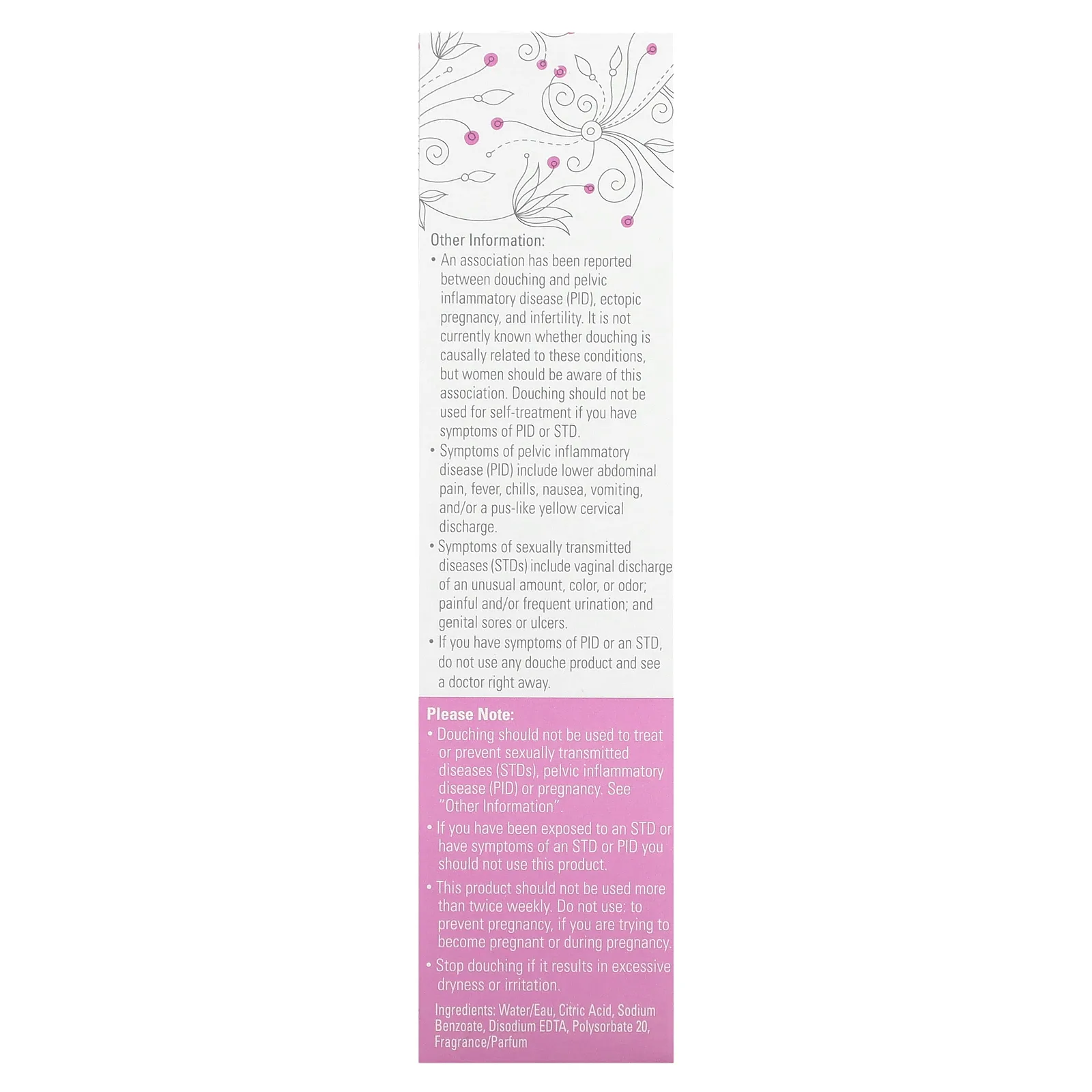 Summer's Eve, Douche, Island Splash, 2 порции по 133 мл (4,5 жидк. Унции)