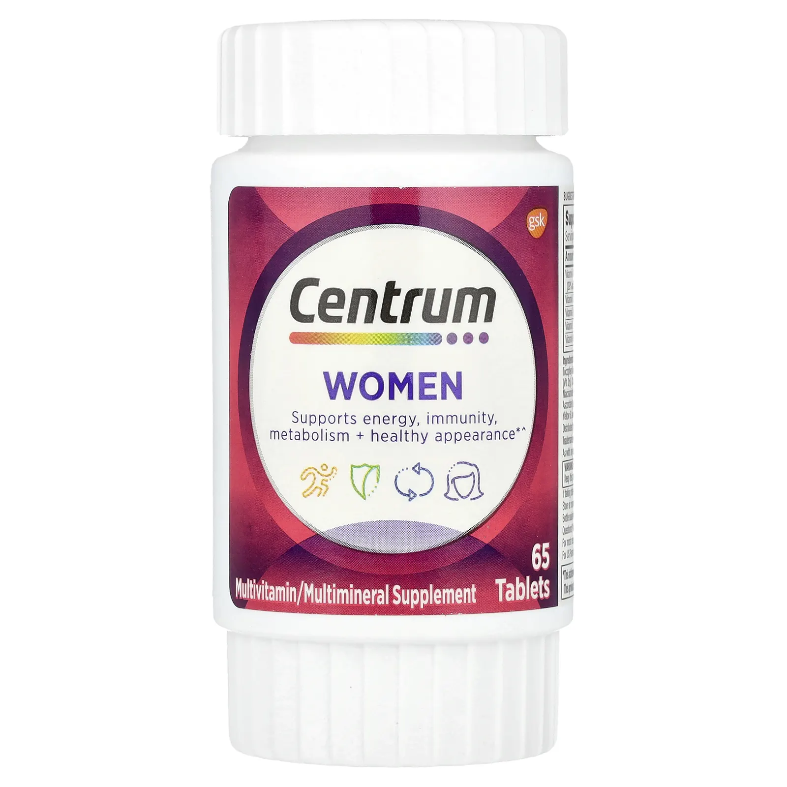 Centrum, Мультивитамины для женщин, 65 таблеток