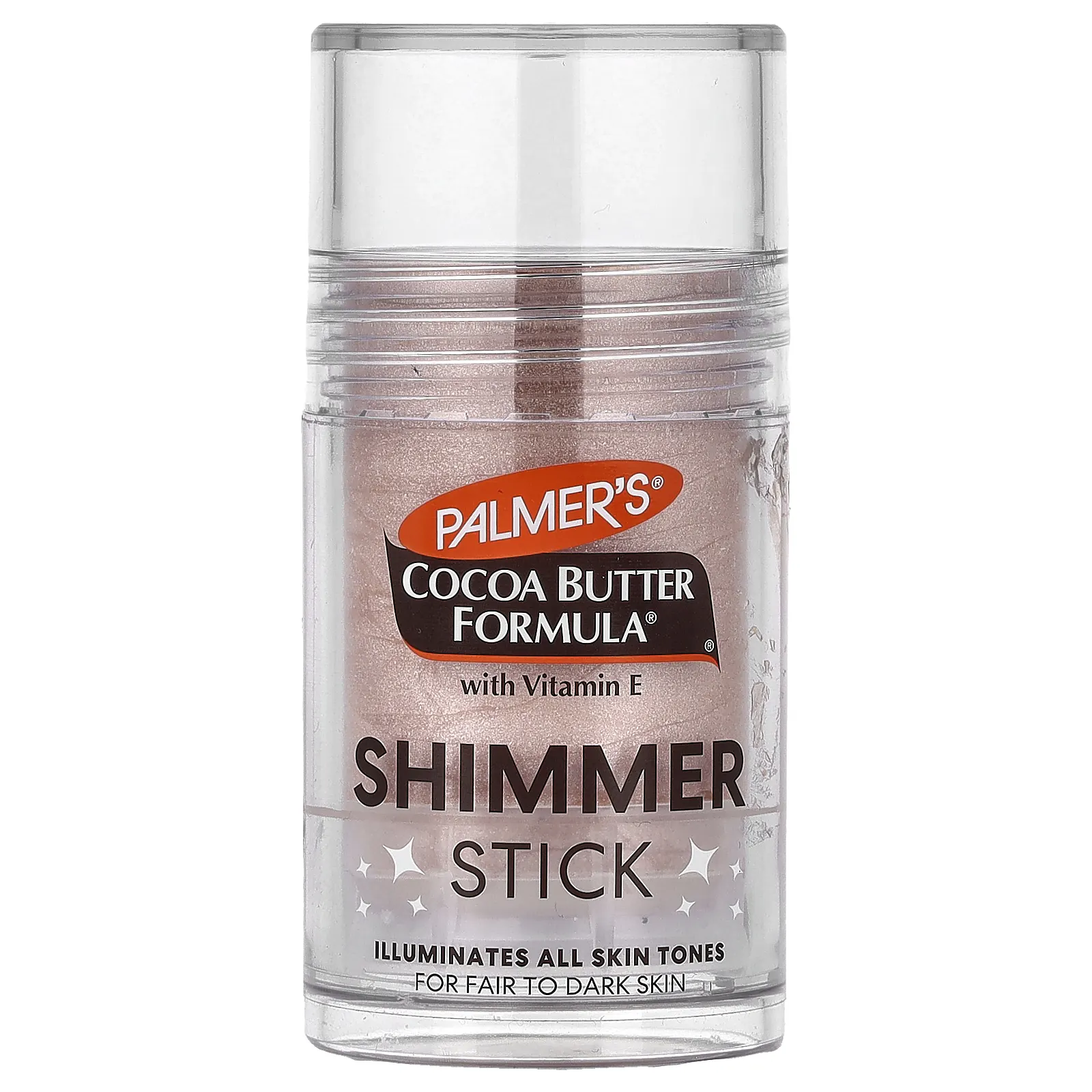 Palmer's, Cocoa Butter Formula® с витамином E, мерцающий стик, для светлой и смуглой кожи, 1 унция