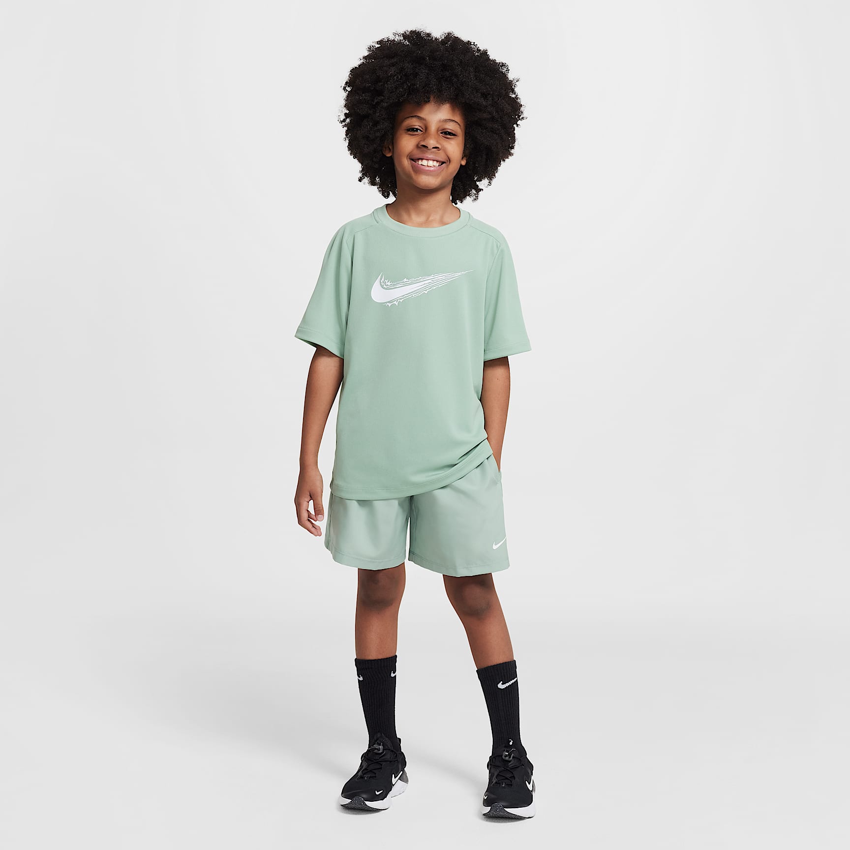 Nike Multi Big Kids' Dri-FIT Training Shorts