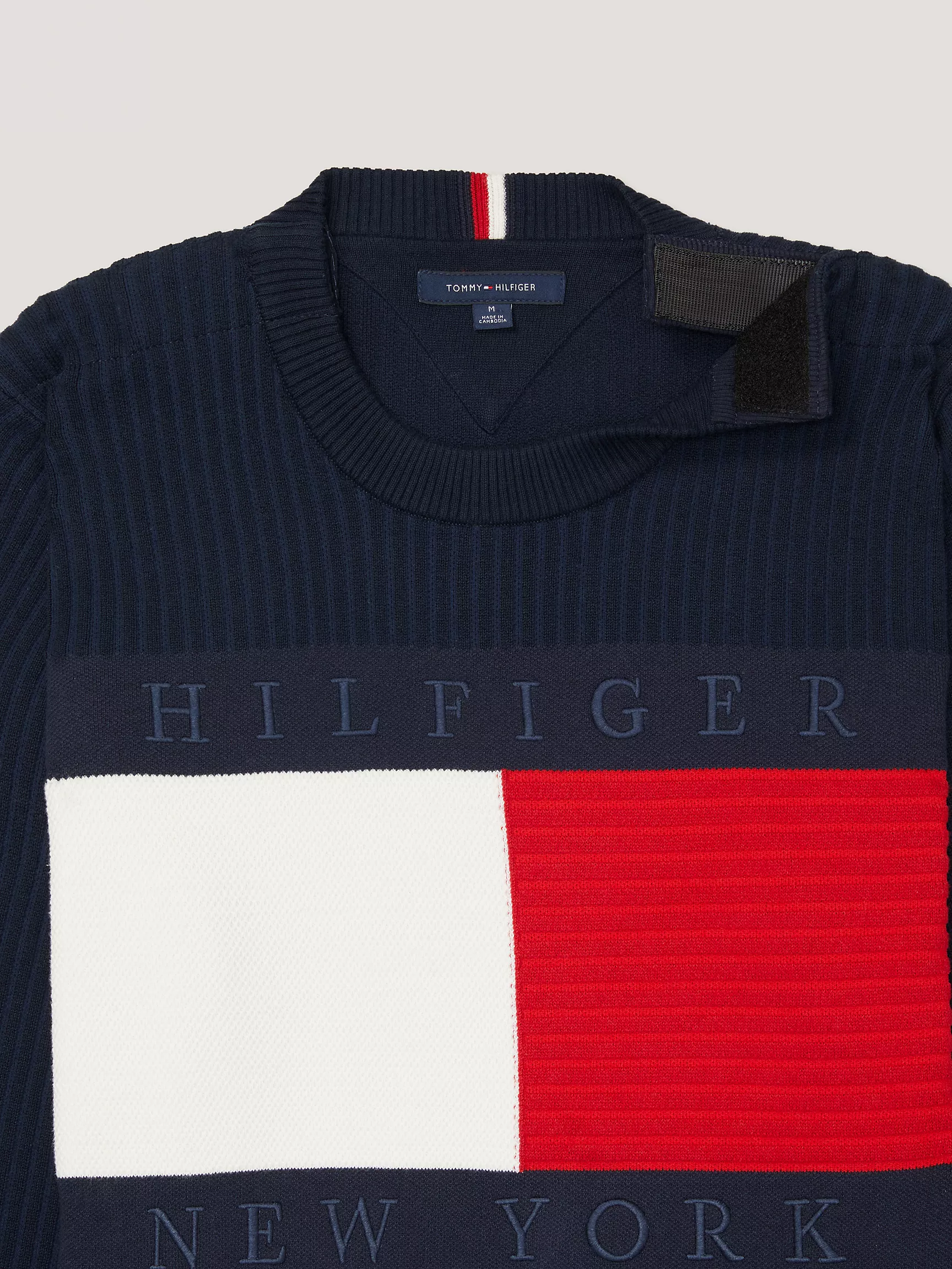 Мужской свитер Tommy Hilfiger, Свитер с крупным флагом