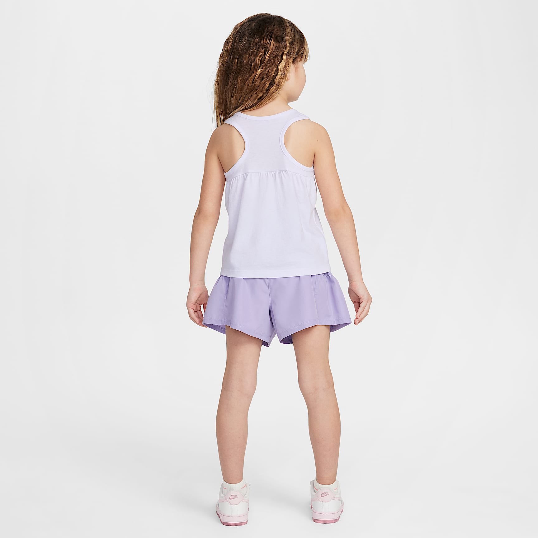 Nike Dri-FIT Sunny Swoosh Little Kids' Tank and Shorts Set