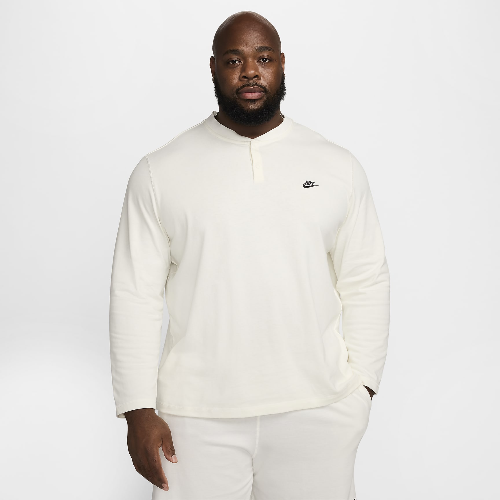 Nike Club Men's Long-Sleeve Henley