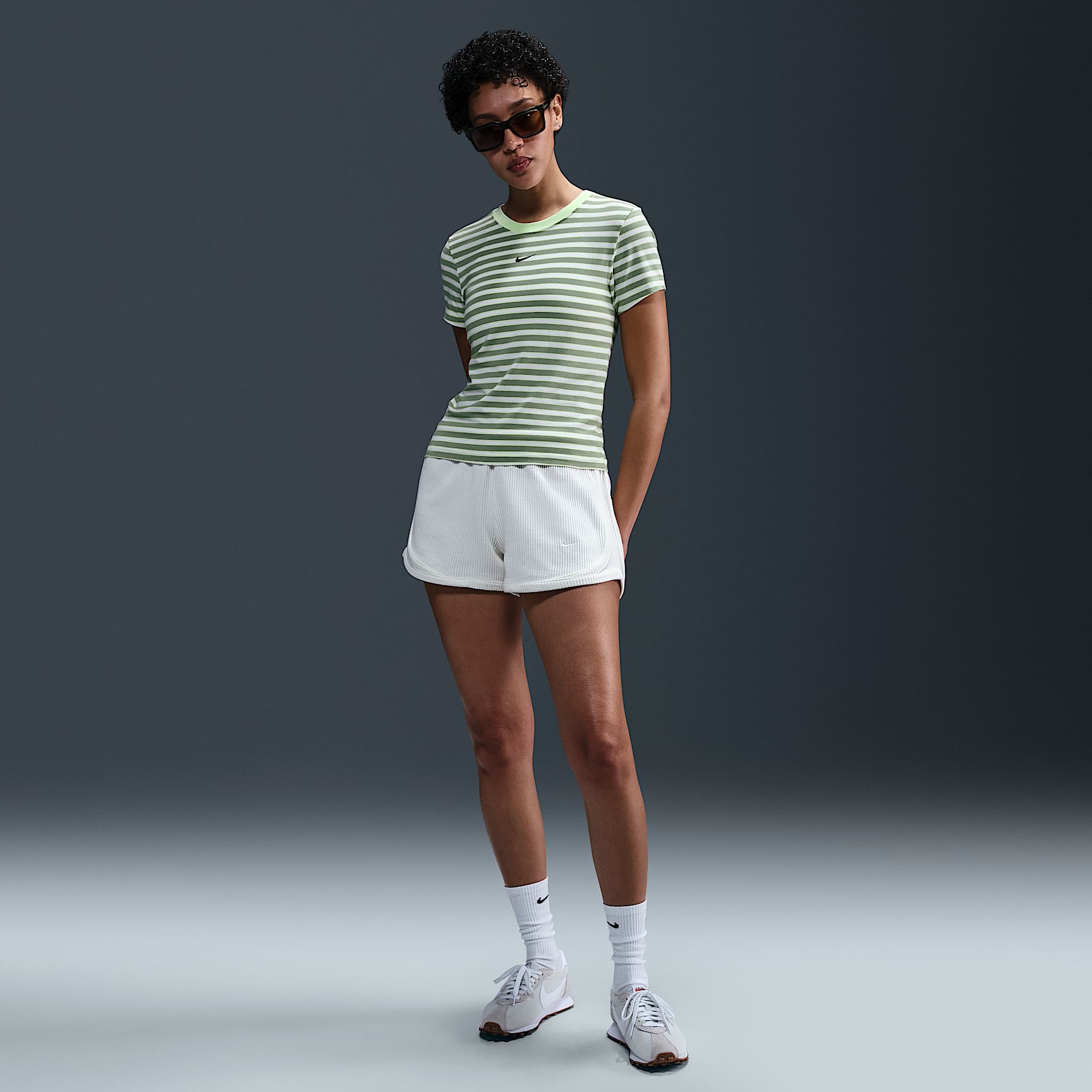 Nike Sportswear Chill Knit Women's Slim Striped T-Shirt