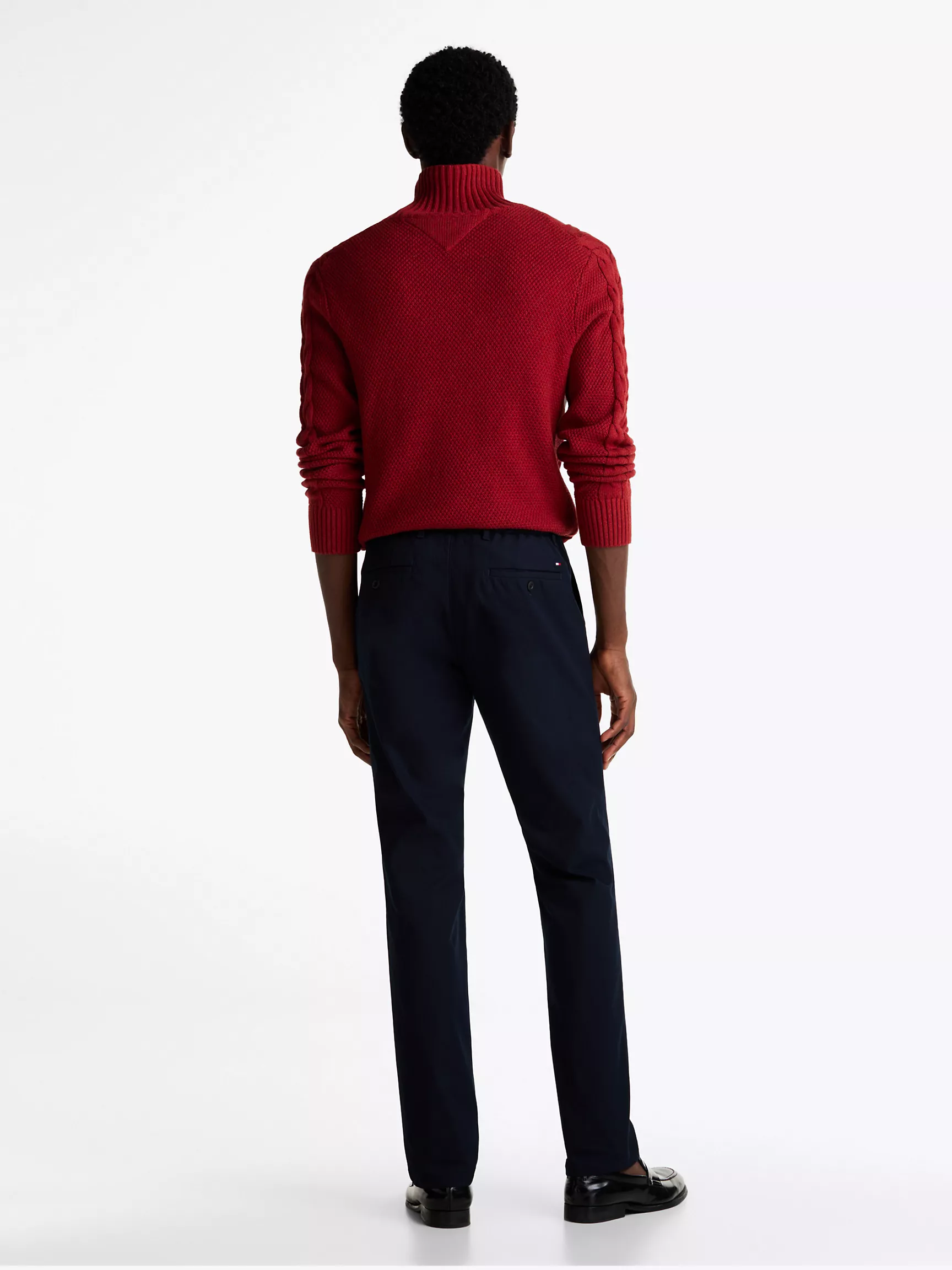 Мужские брюки Tommy Hilfiger, Прямые технологичные брюки чинос