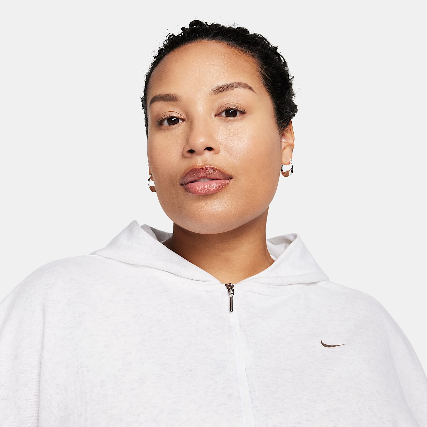 Nike Sportswear Chill Terry Women's Loose Full-Zip French Terry Hoodie (Plus Size)