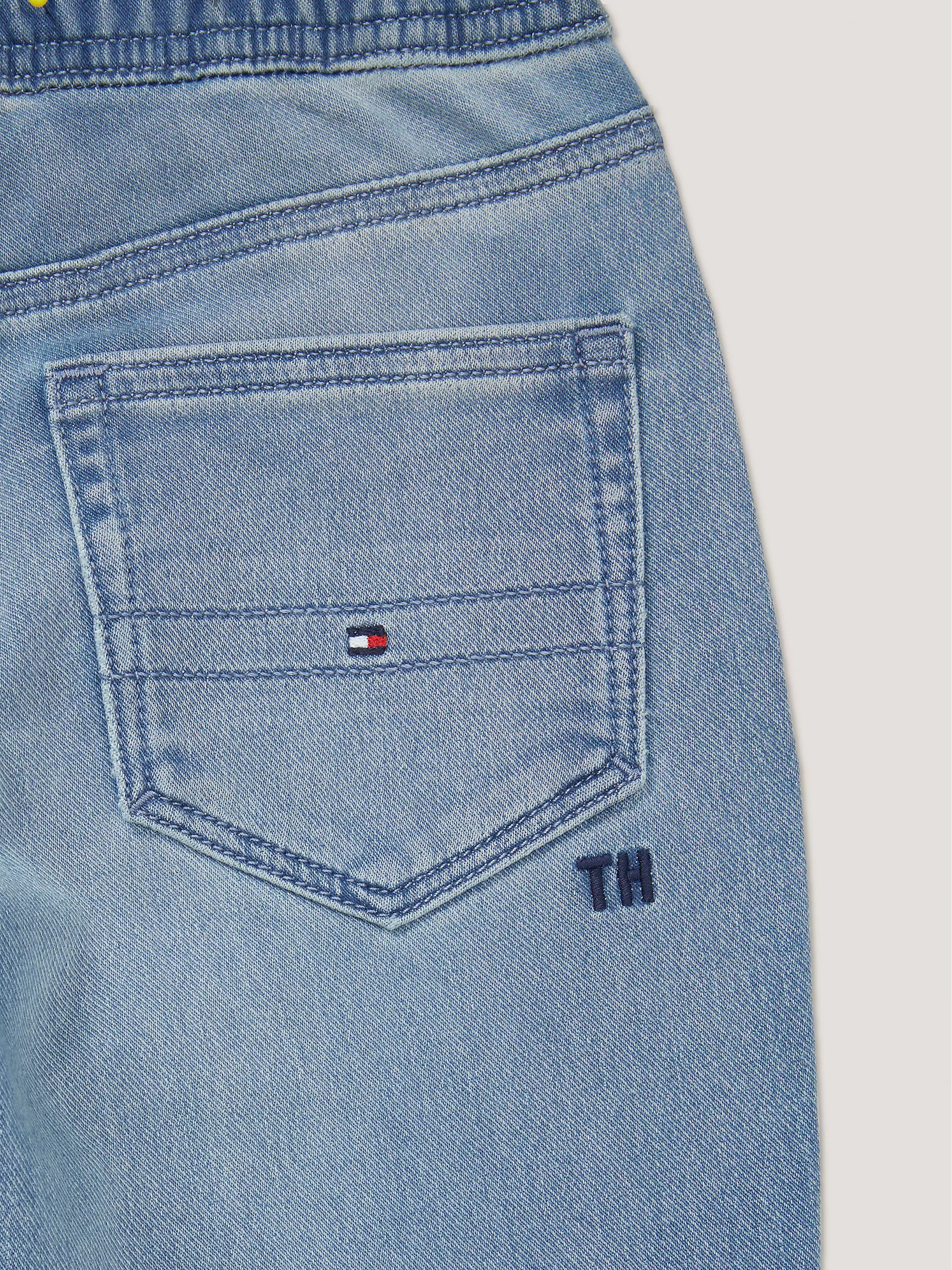 Джинсы для мальчиков Tommy Hilfiger, Детские джинсы на резинке с завязками