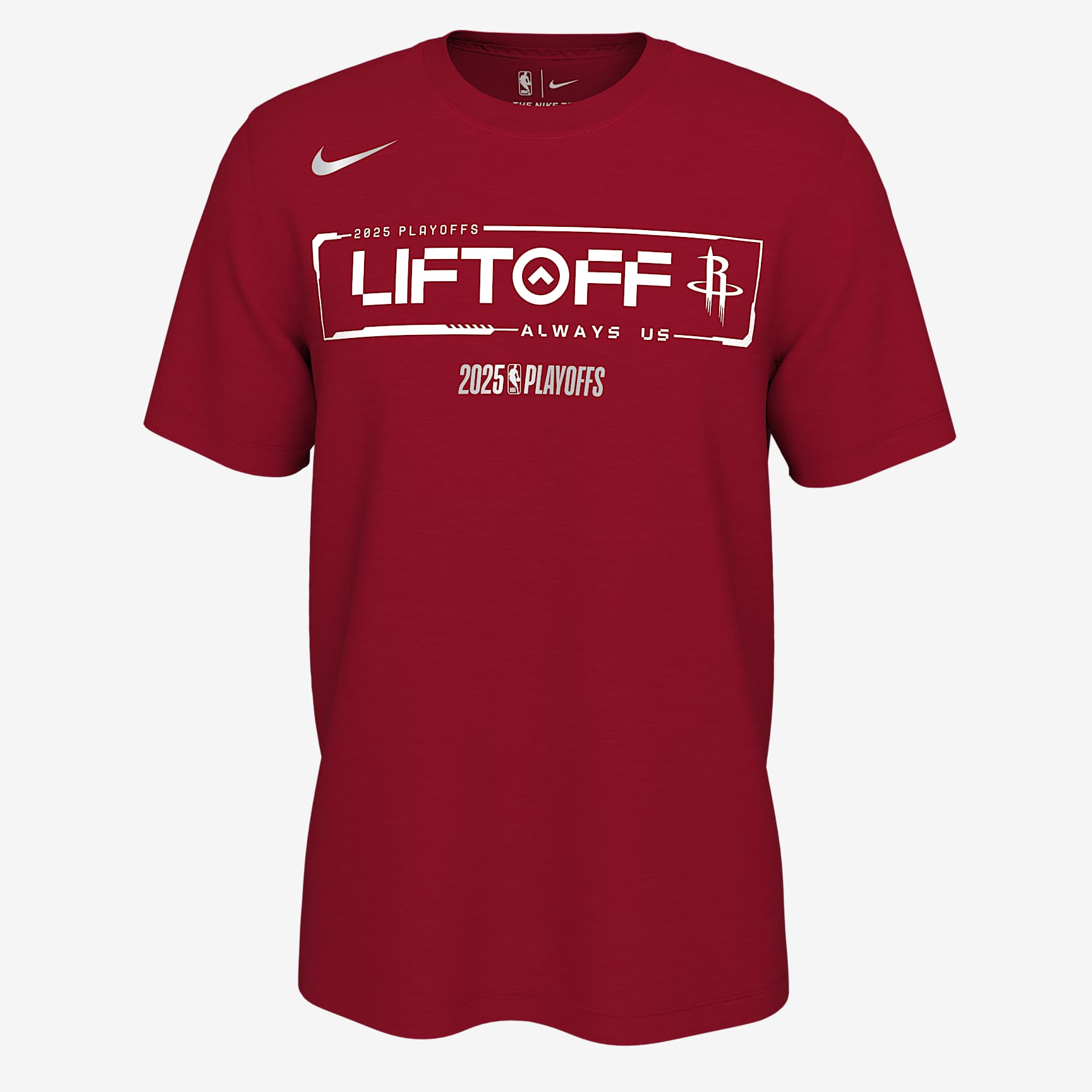 Houston Rockets Playoff Mantra 2025 Men's Nike NBA T-Shirt