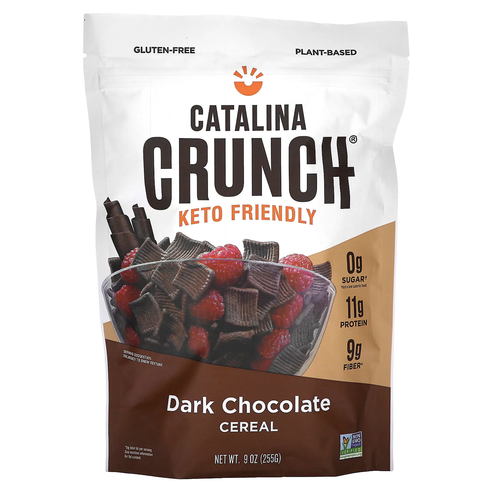 Catalina Crunch, Keto Friendly Cereal, темный шоколад, 255 г (9 унций)