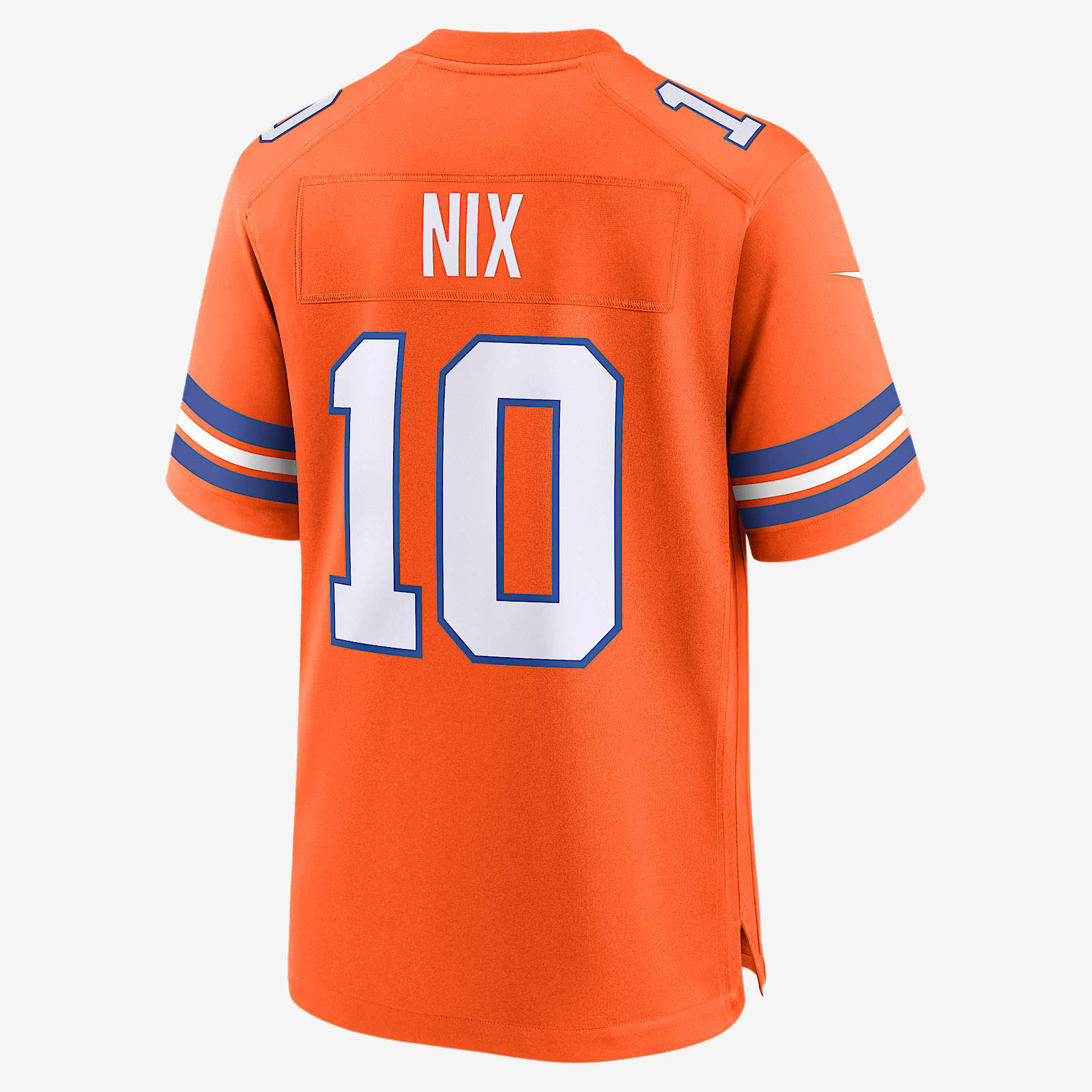 Bo Nix Denver Broncos Men's Nike NFL Game Jersey