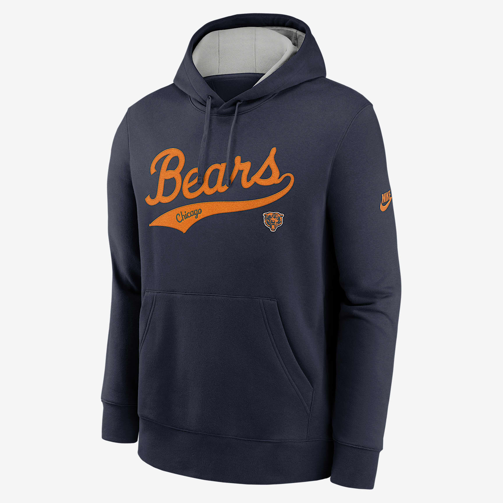 Chicago Bears Rewind Club Logo Men's Nike NFL Pullover Hoodie
