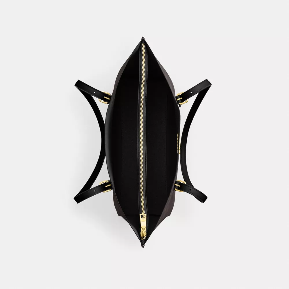 Сумка COACH Mollie Tote Bag In Signature Canvas