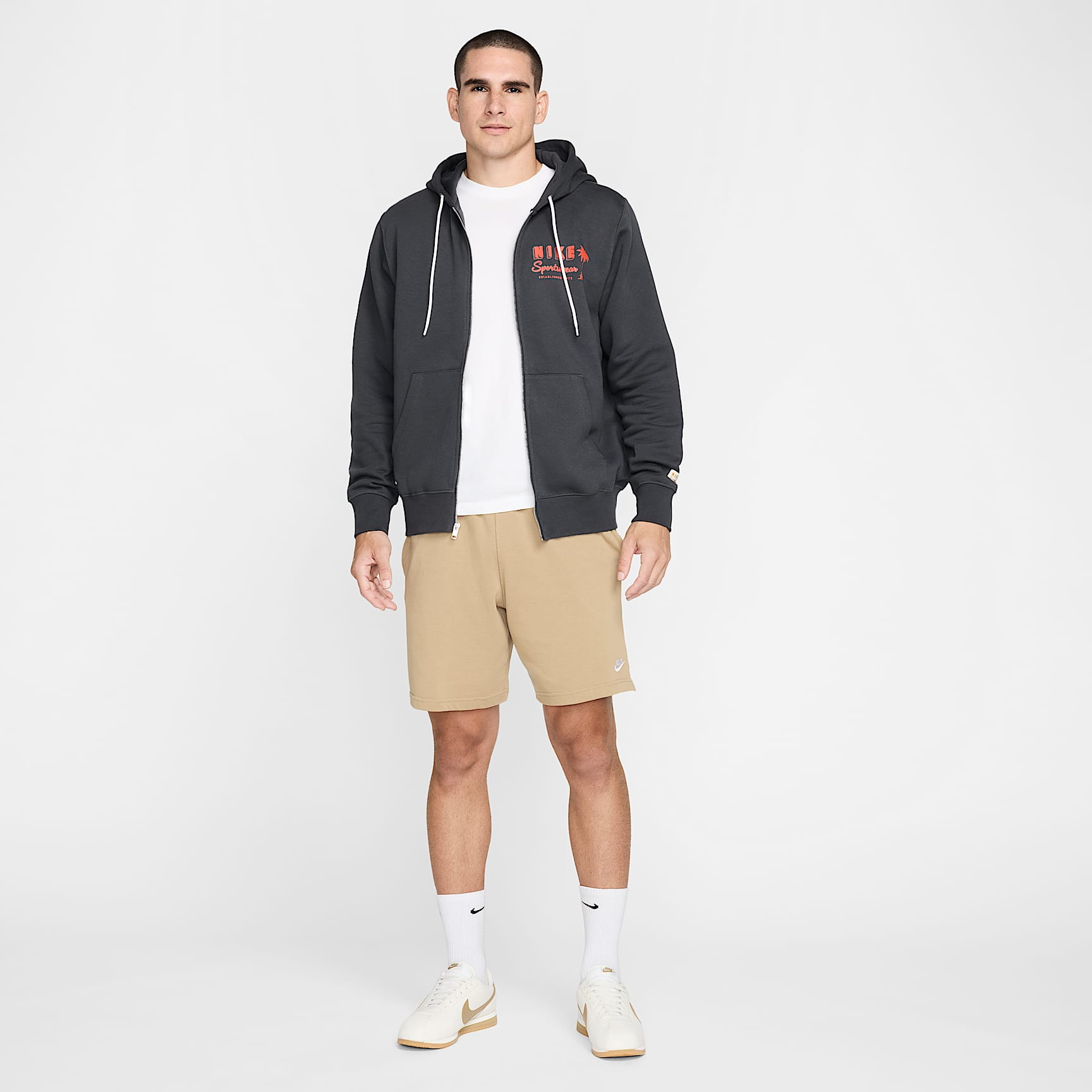 Nike Club Men's Full-Zip Fleece Hoodie
