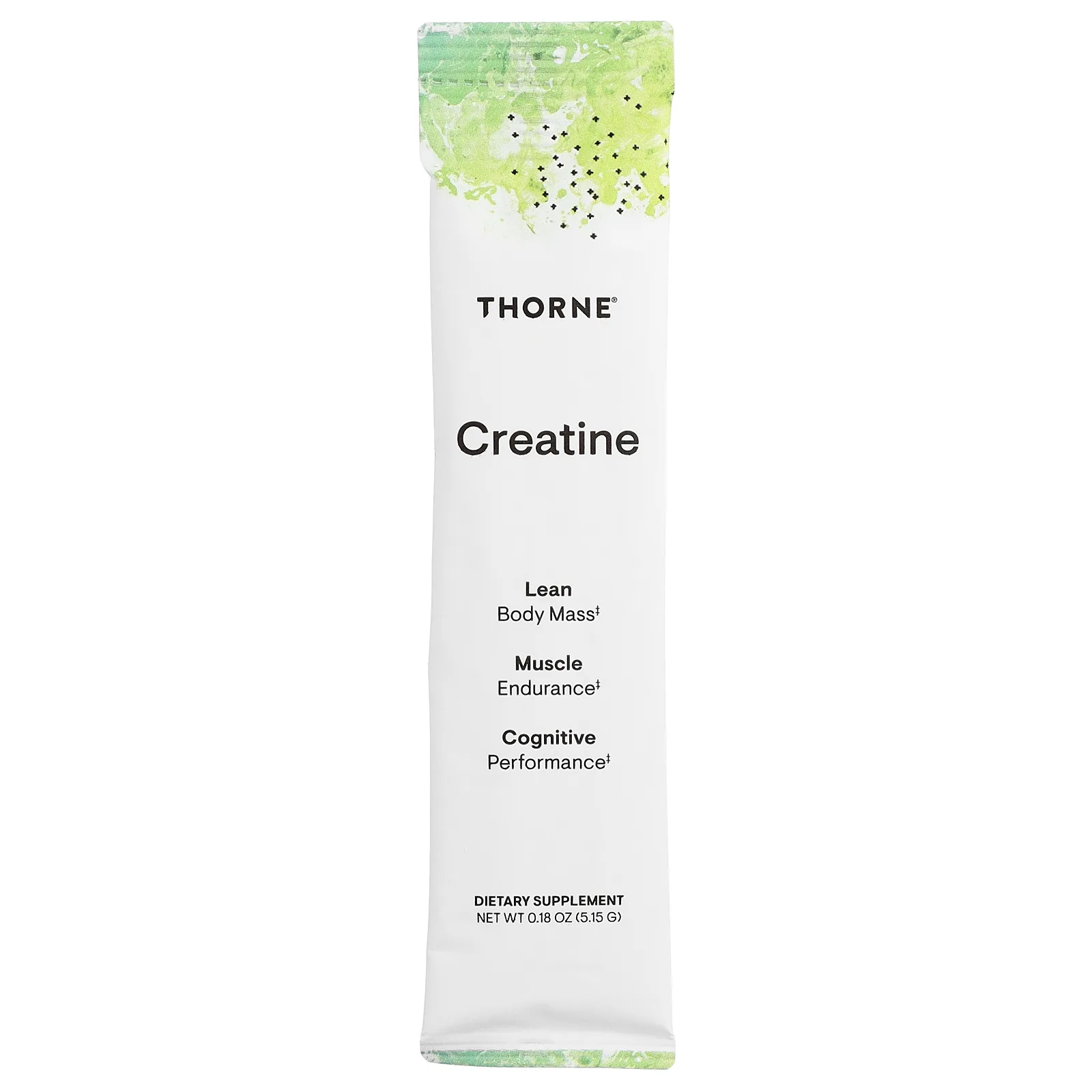 Thorne, креатин, 30 стиков по 5,15 г (0,18 унции)