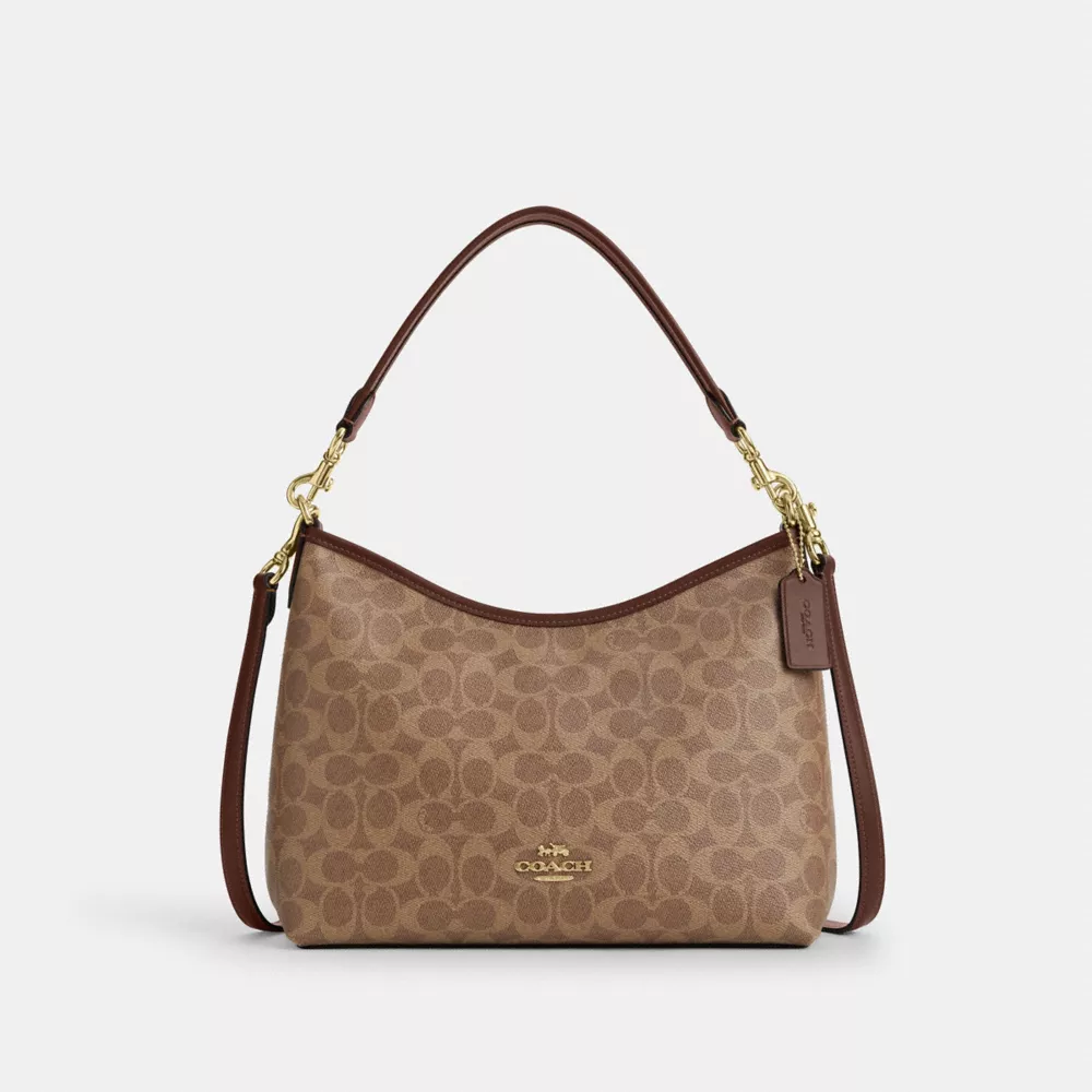 Сумка COACH Laurel Shoulder Bag In Signature Canvas