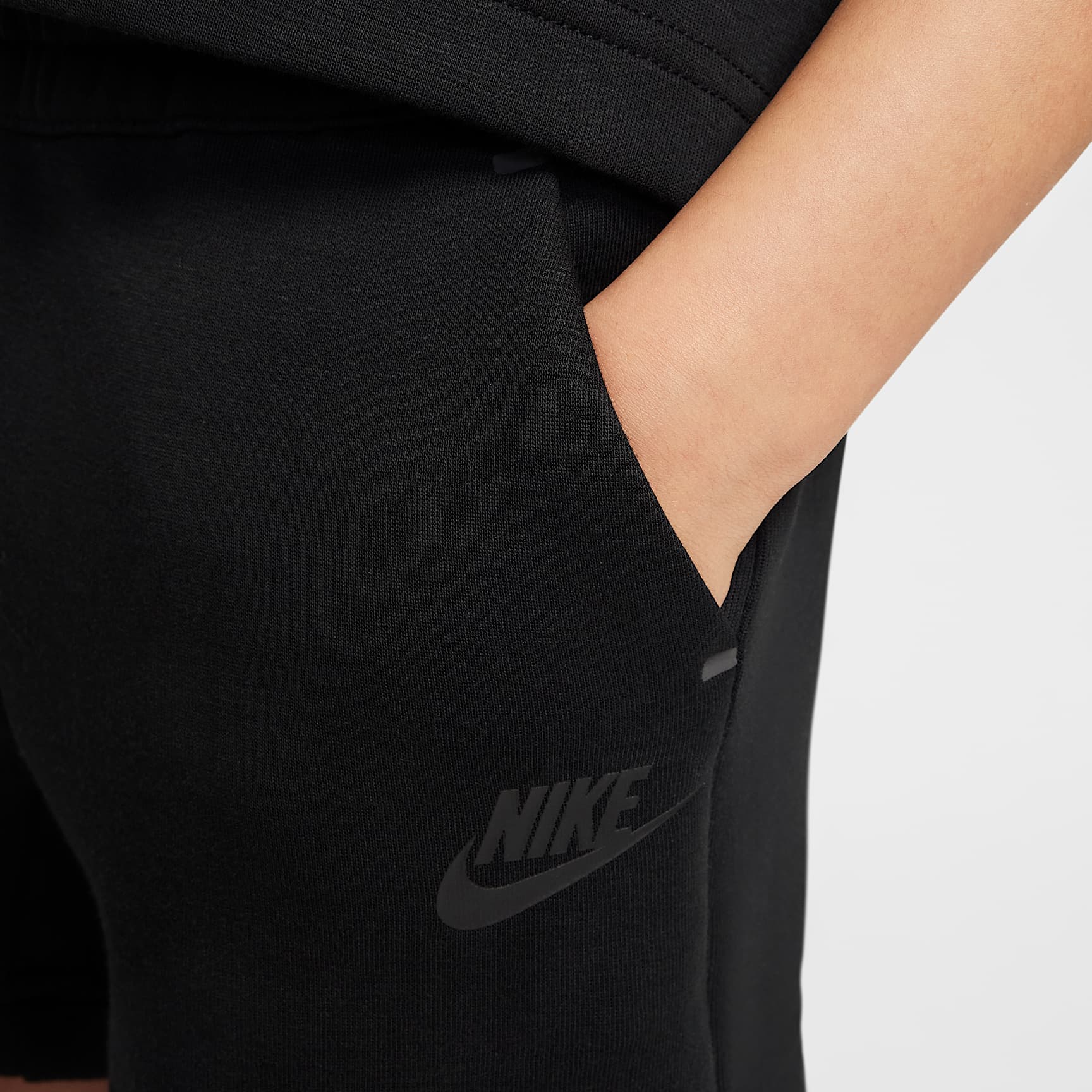 Nike Toddler Tech Fleece Tee and Shorts Set