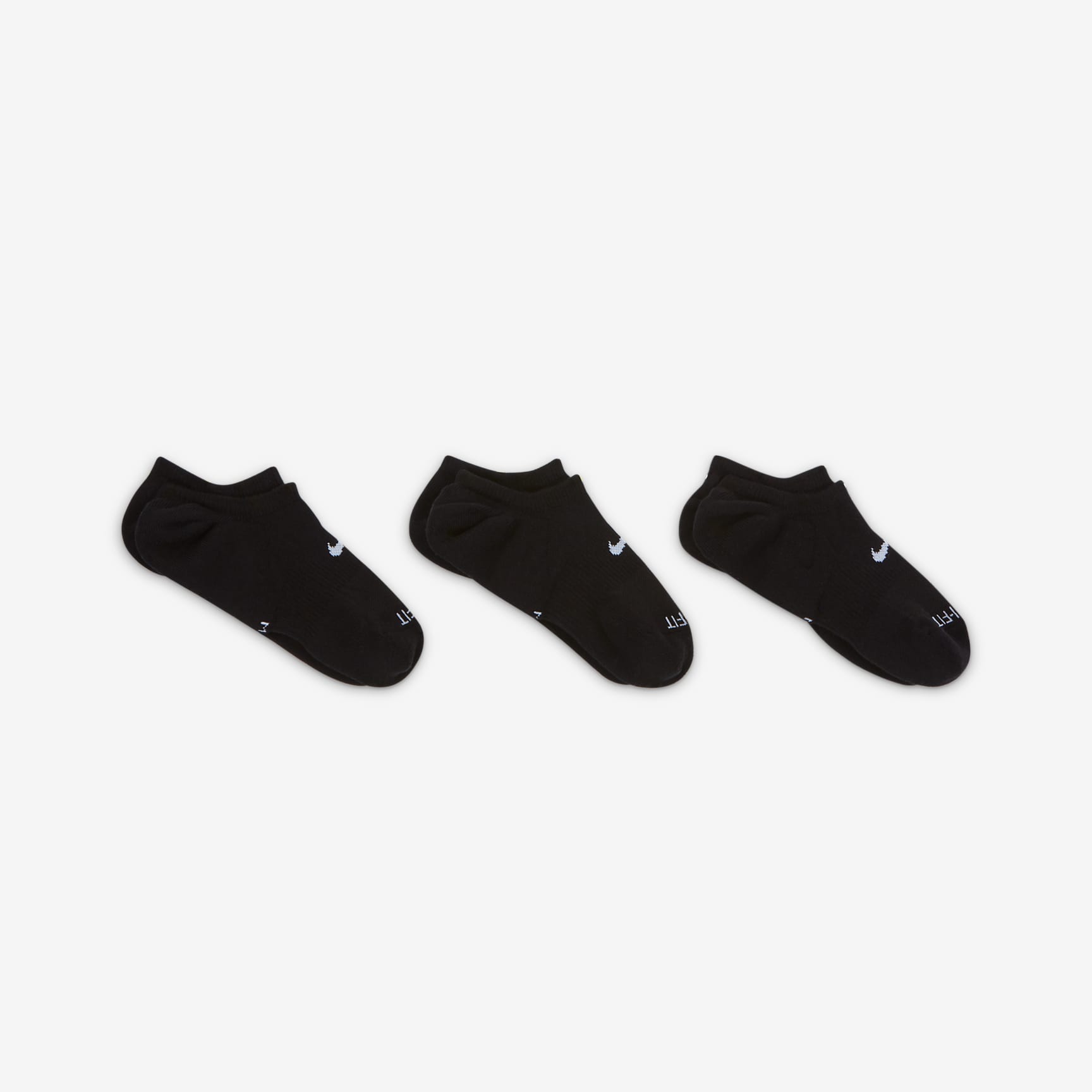 Nike Everyday Plus Cushioned Women's Training Footie Socks (3 Pairs)