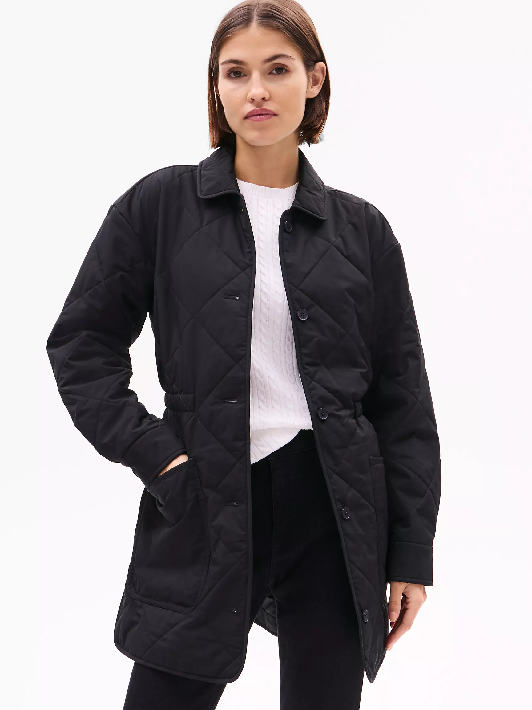 Женская куртка Tommy Hilfiger, Легкая стеганая куртка