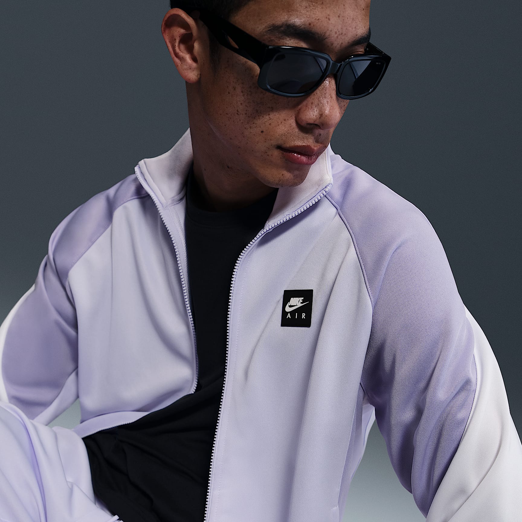 Nike Air Men's Poly-Knit Full-Zip Jacket