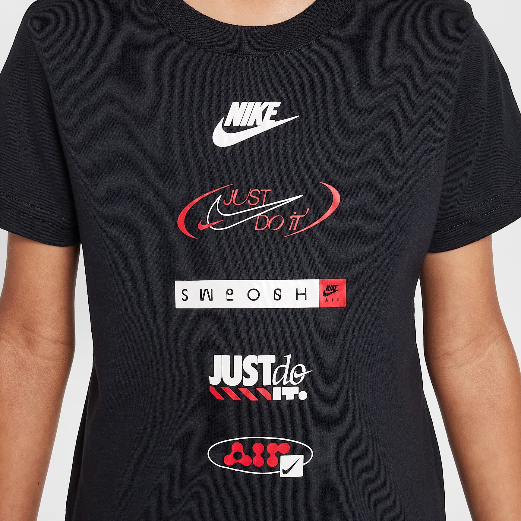 Nike Little Kids' Brandmark Stack T-Shirt