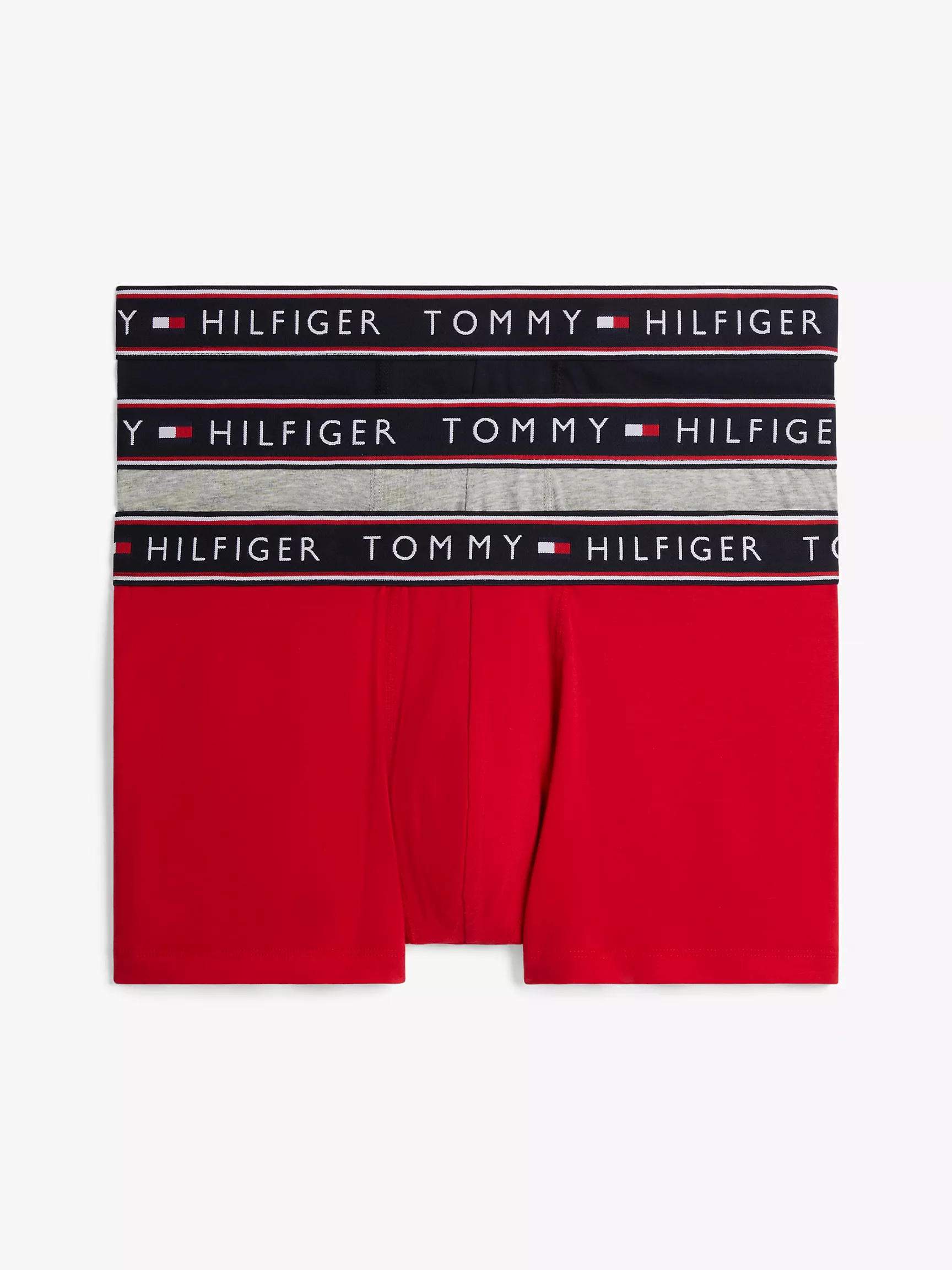 Мужское нижнее белье Tommy Hilfiger, Хлопковые эластичные трусы-боксеры (набор 3 шт.)