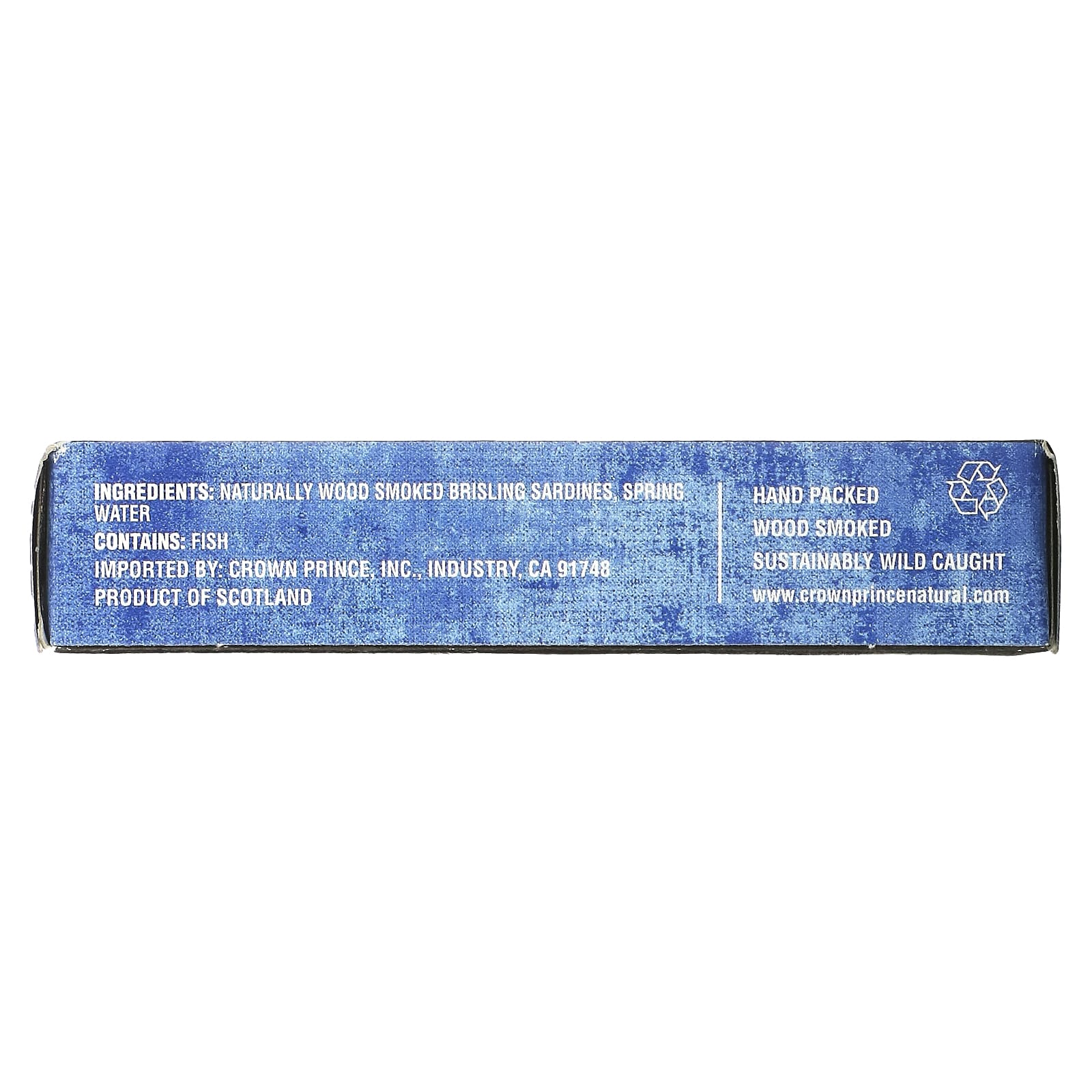 Crown Prince Natural, Brisling Sardines, в родниковой воде, 106 г (3,75 унции)