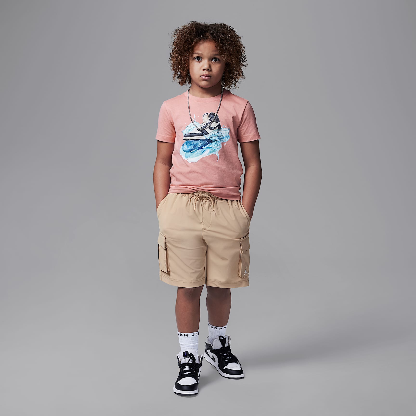 Jordan Little Kids' AJ1 Wave T-Shirt