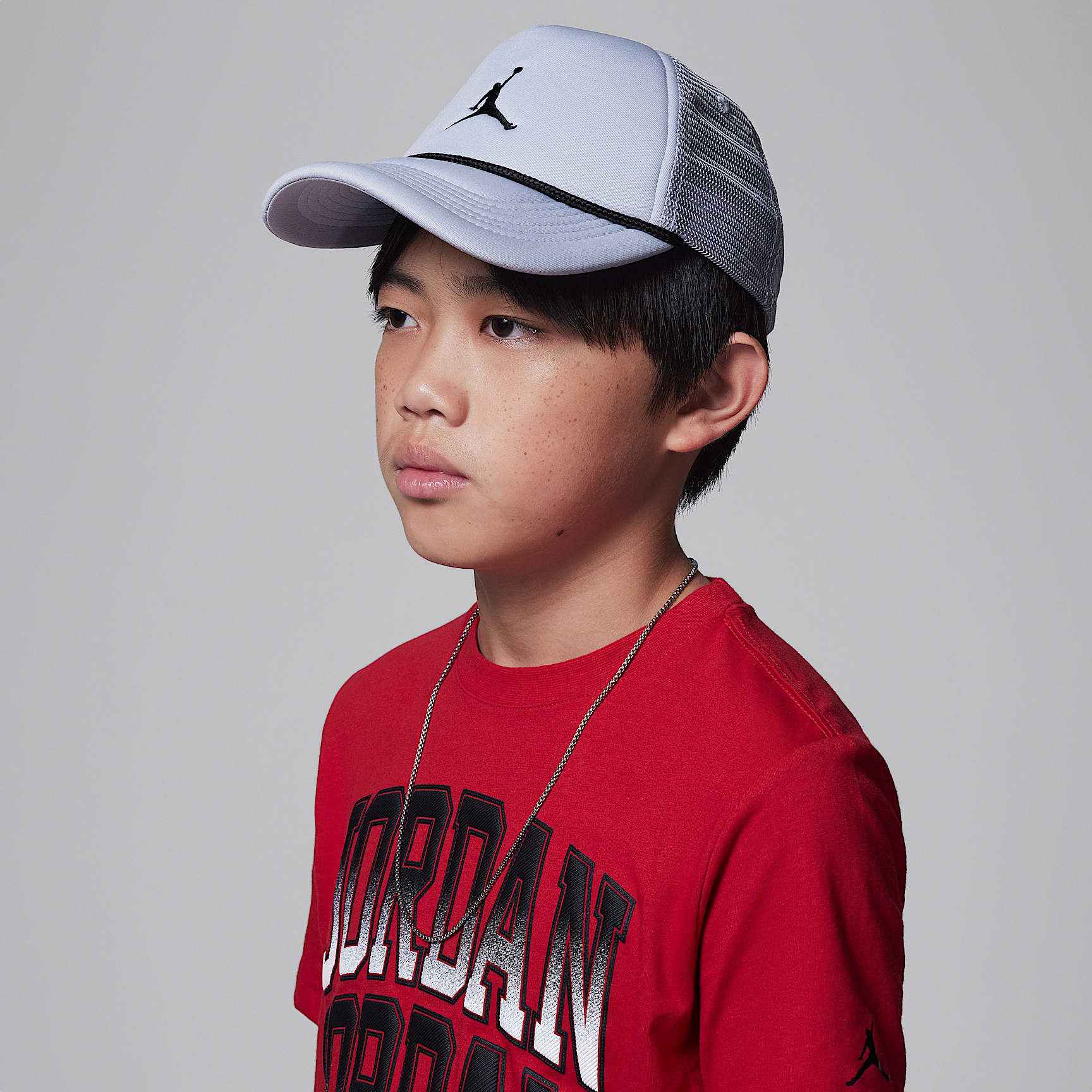 Jordan Big Kids' Jumpman Foam Trucker Hat