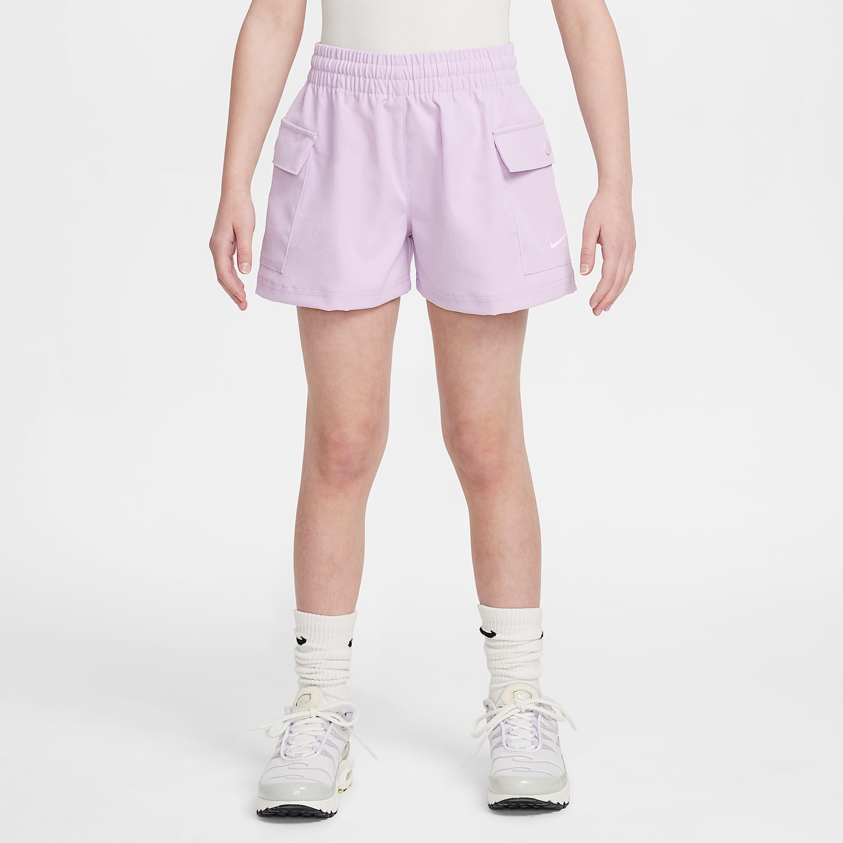 Nike Sportswear Girls' Woven Cargo Shorts