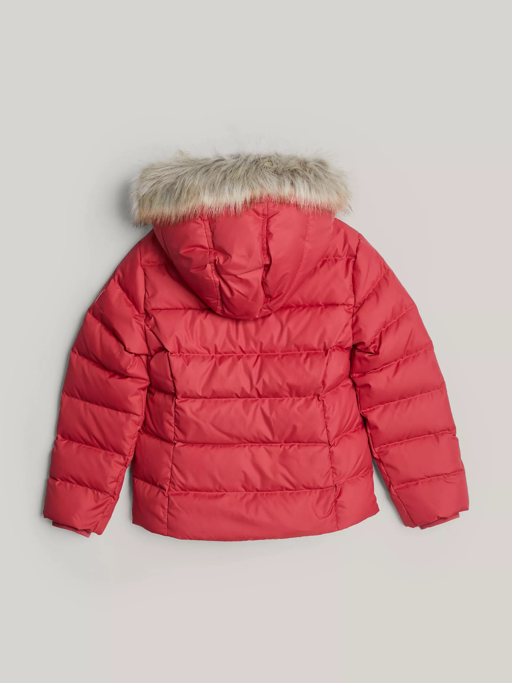 Куртка для девочки Tommy Hilfiger, Детская пуховая куртка с капюшоном