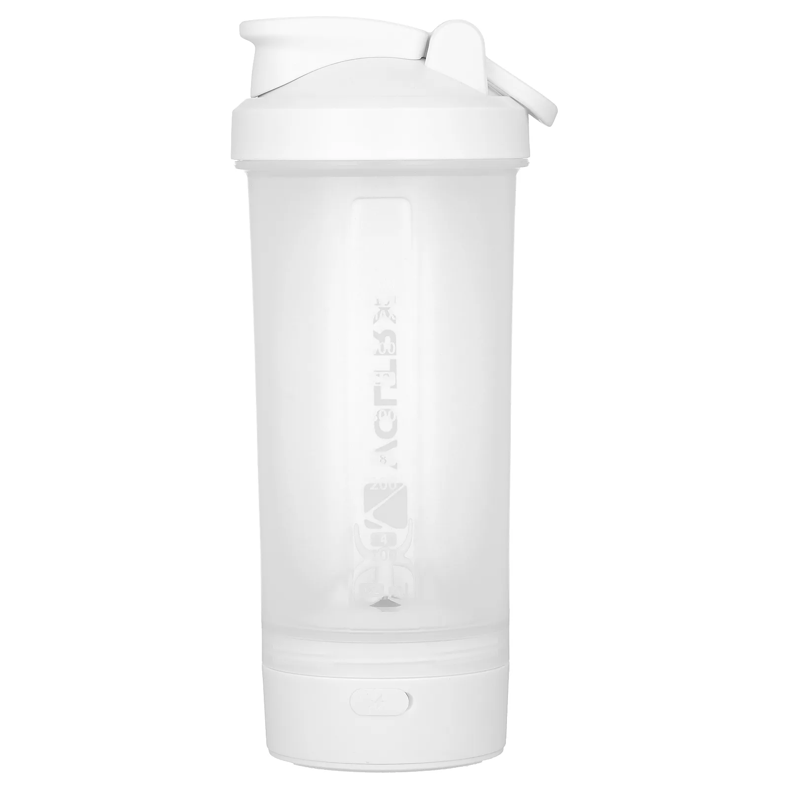 Voltrx, Merger, протеиновый шейкер, аккумуляторная бутылка, usb-C, белый, 700 мл (24 унции)