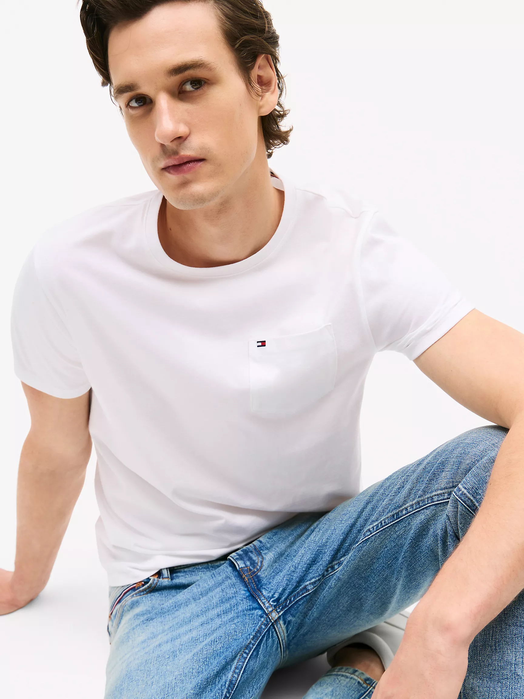 Мужская футболка Tommy Hilfiger, Футболка с карманом