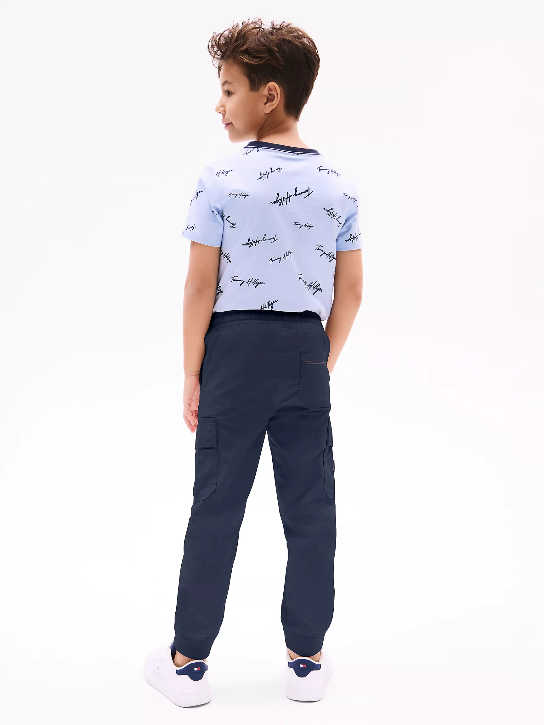 Брюки для мальчика Tommy Hilfiger, Детские эластичные джоггеры-карго
