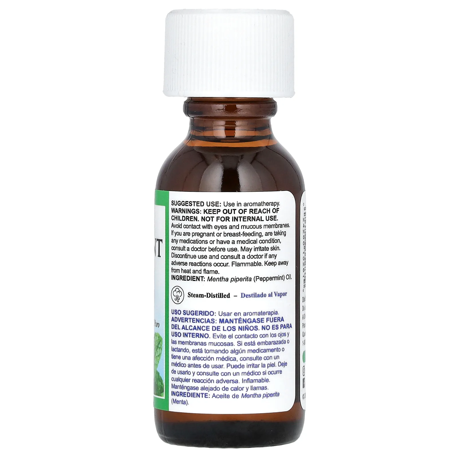 De La Cruz, масло перечной мяты, 30 мл (1 жидк. унция)