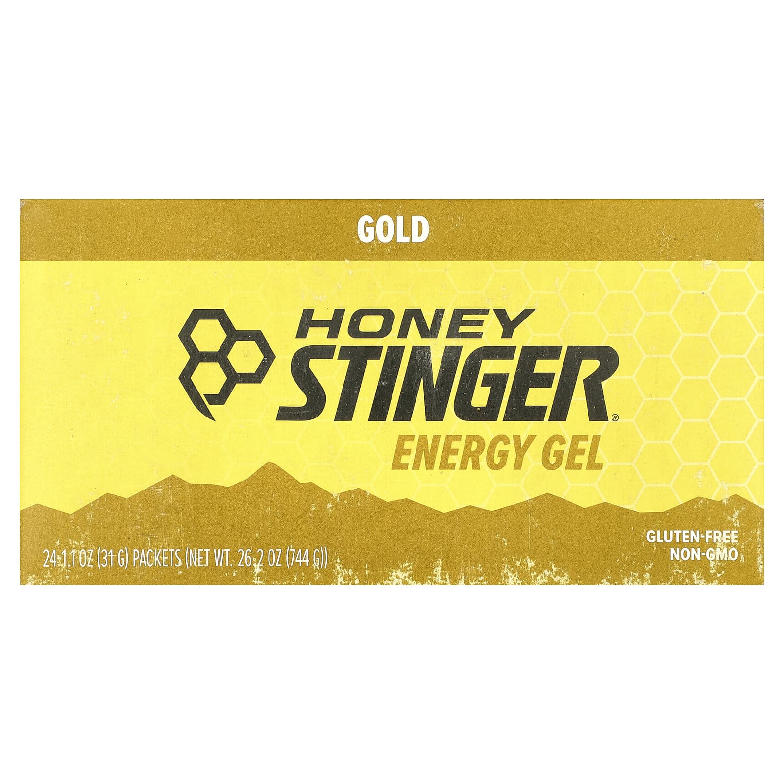 Honey Stinger, Энергетический гель, золото, 24 пакетика по 31 г (1,1 унции)