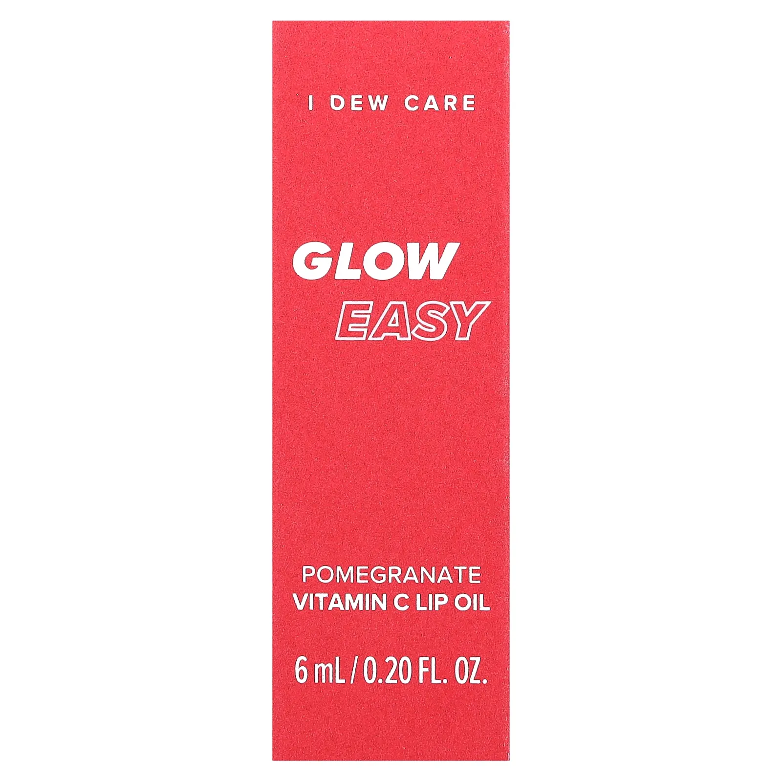 I Dew Care, Glow Easy, масло для губ с витамином С, гранат, 6 мл (0,20 жидк. унции)