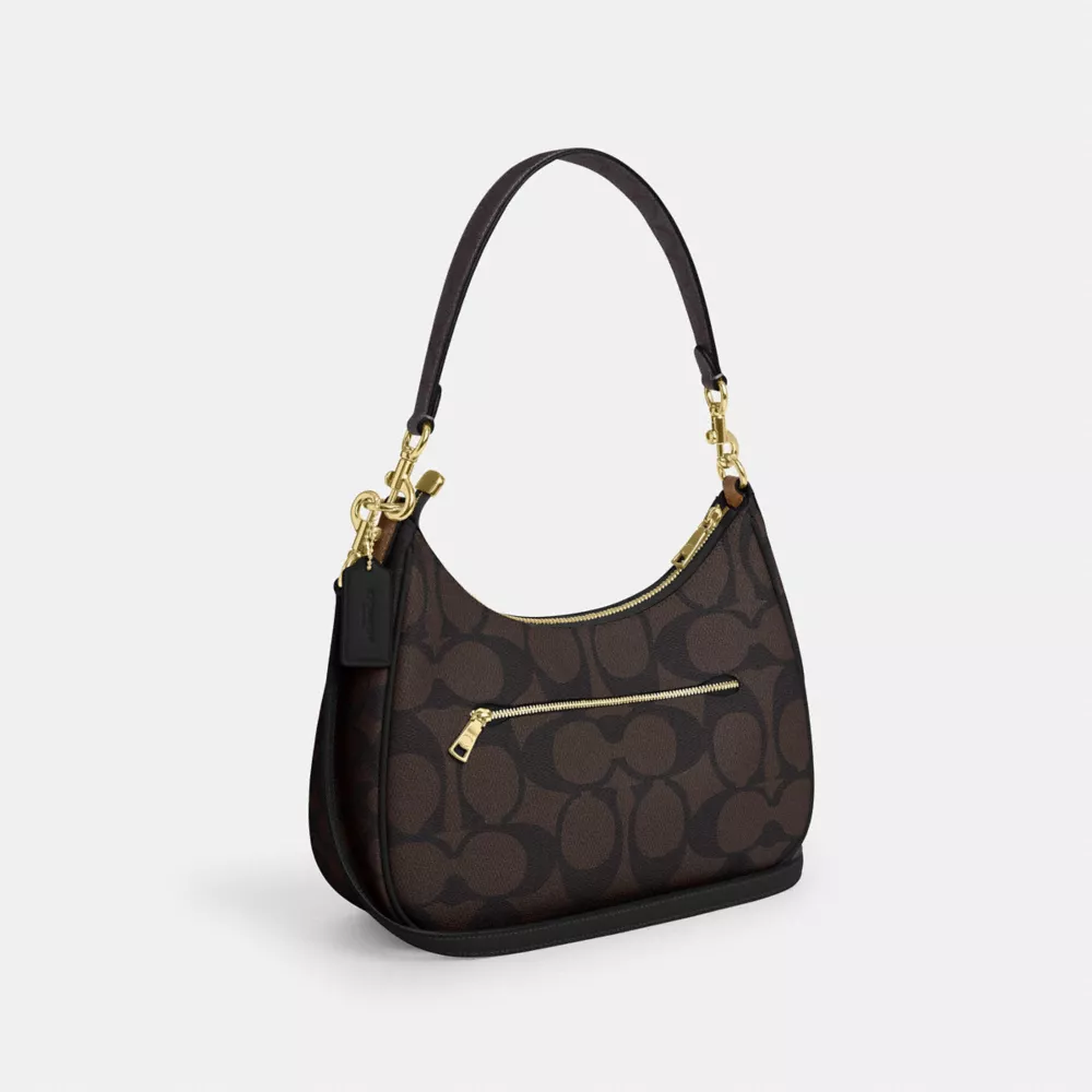 Сумка COACH Teri Hobo Bag In Blocked Signature Canvas