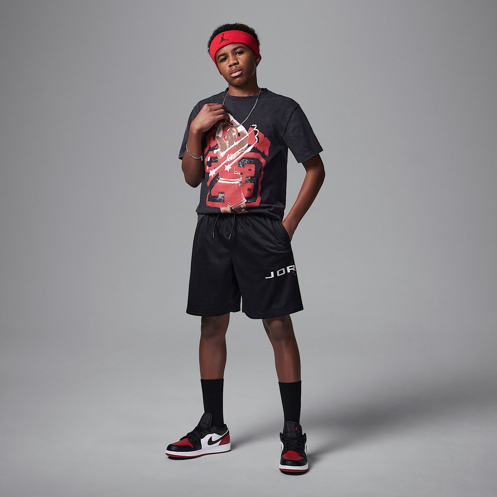 Jordan Dri-FIT Big Kids' Baseline Mesh Shorts