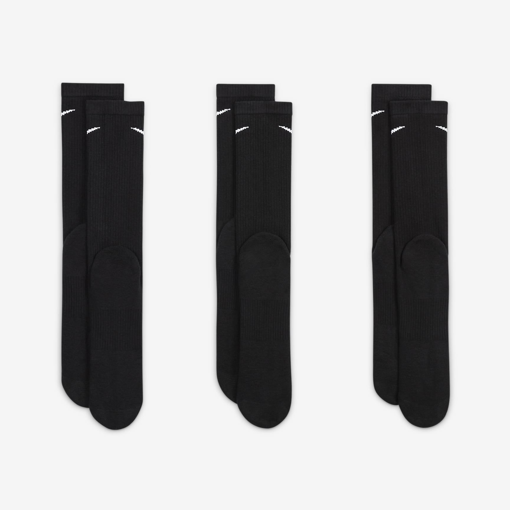 Nike Everyday Plus Cushioned Training Crew Socks (3 Pairs)